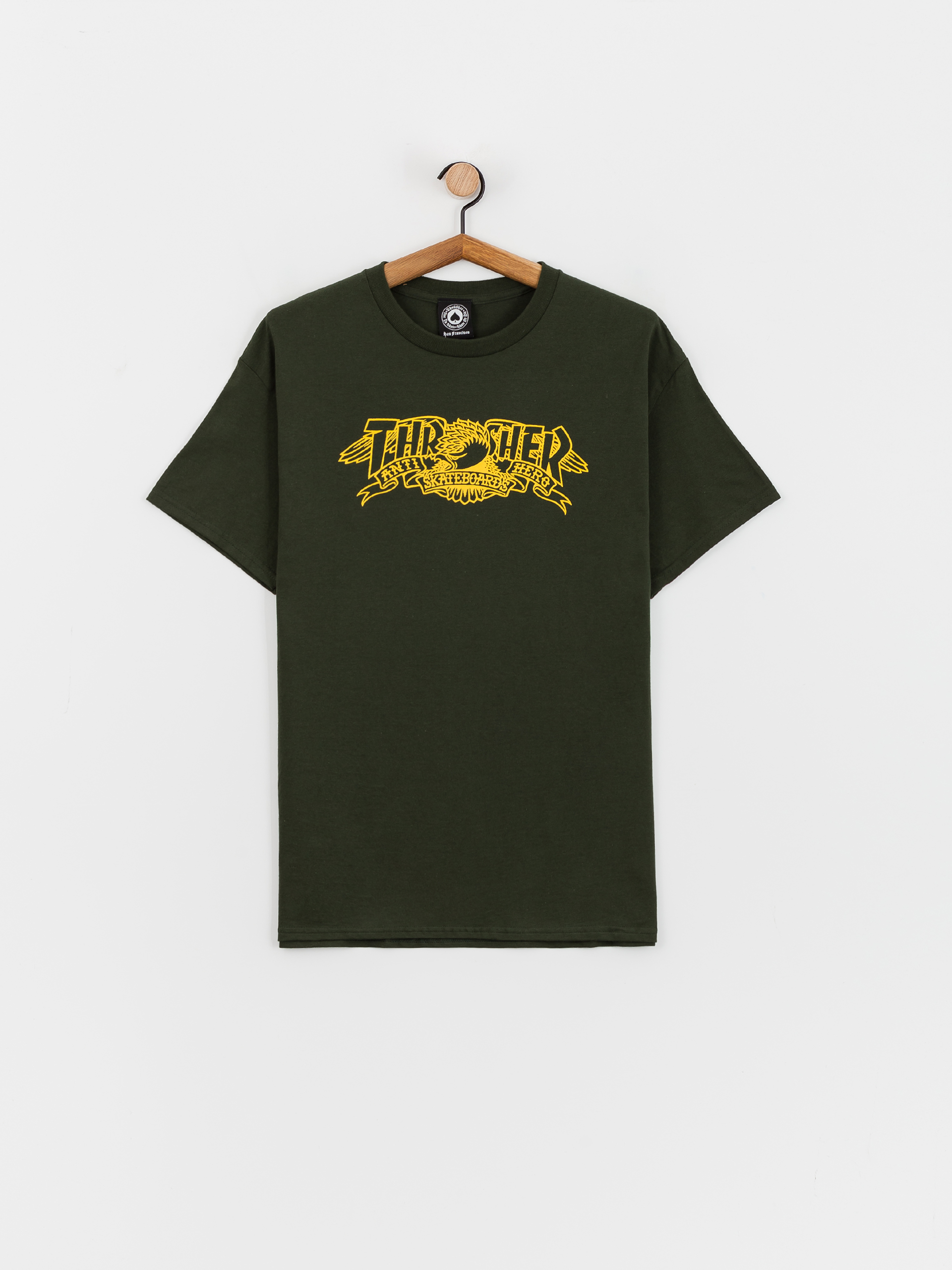 Футболка Thrasher Mag Banner (forest green)