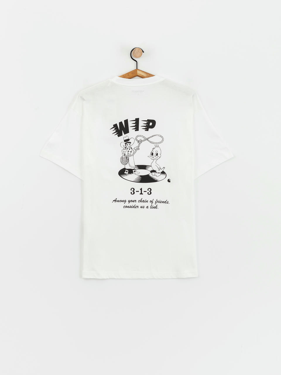 Футболка Carhartt WIP Friendship (white/black)