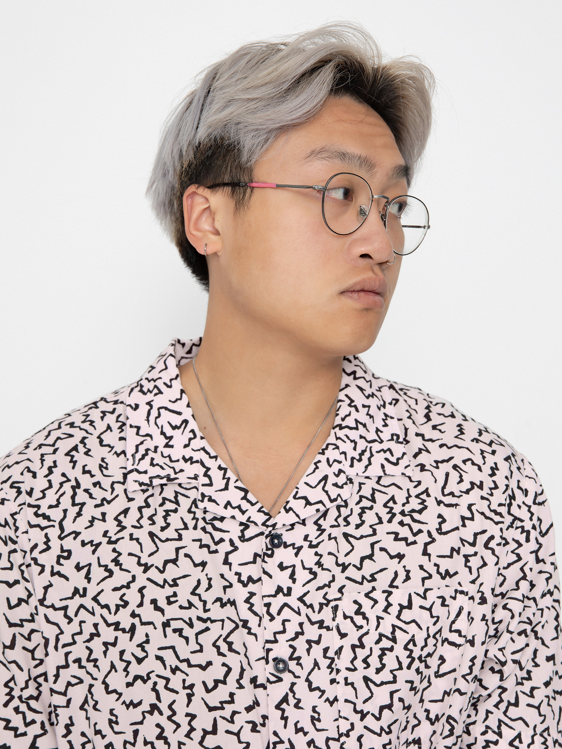 Сорочка Volcom Asphalt Beach (lilac ash)