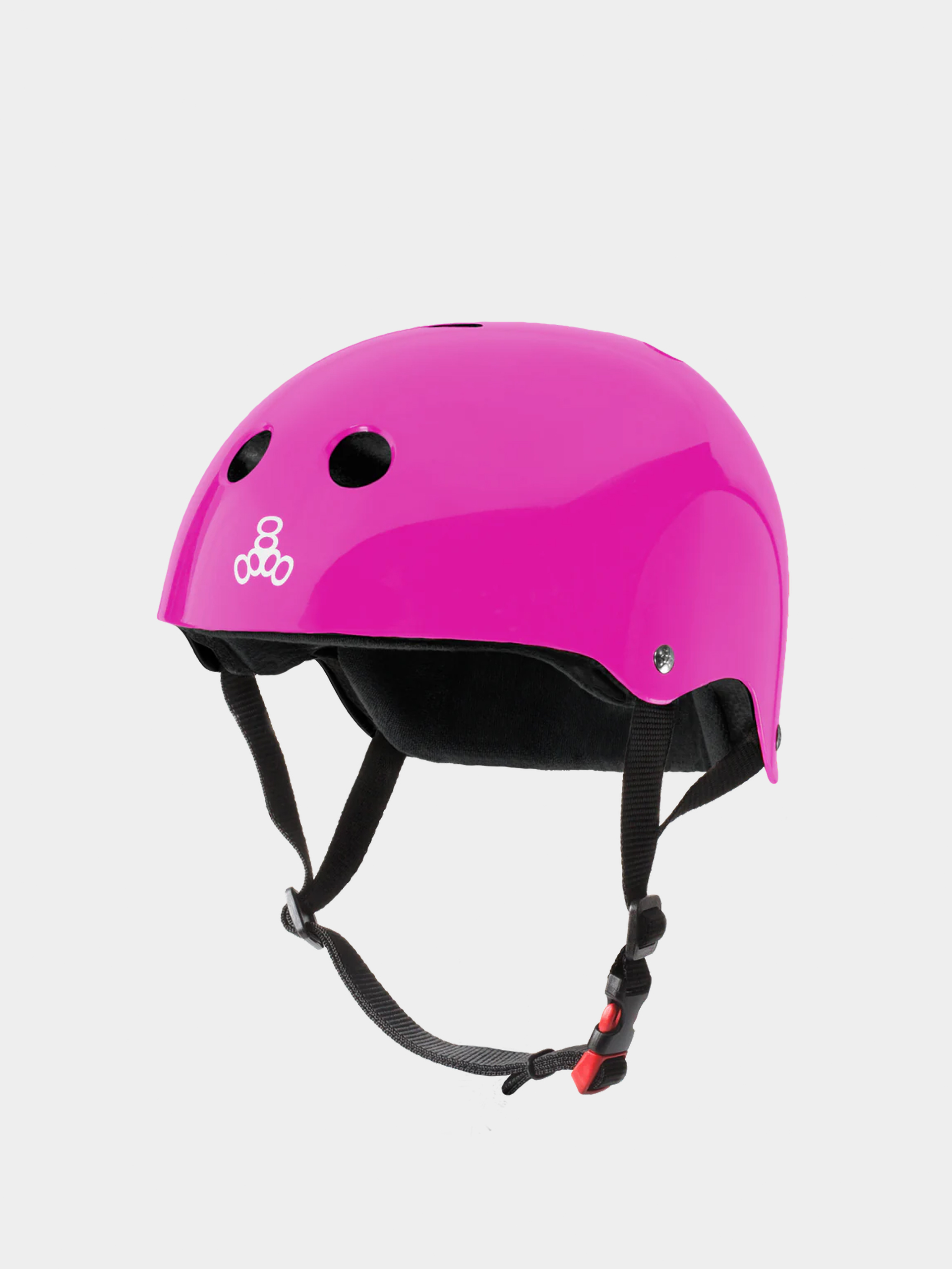 u0428u043eu043bu043eu043c Triple Eight The Certified Sweatsaver Helmet (glossy pink)