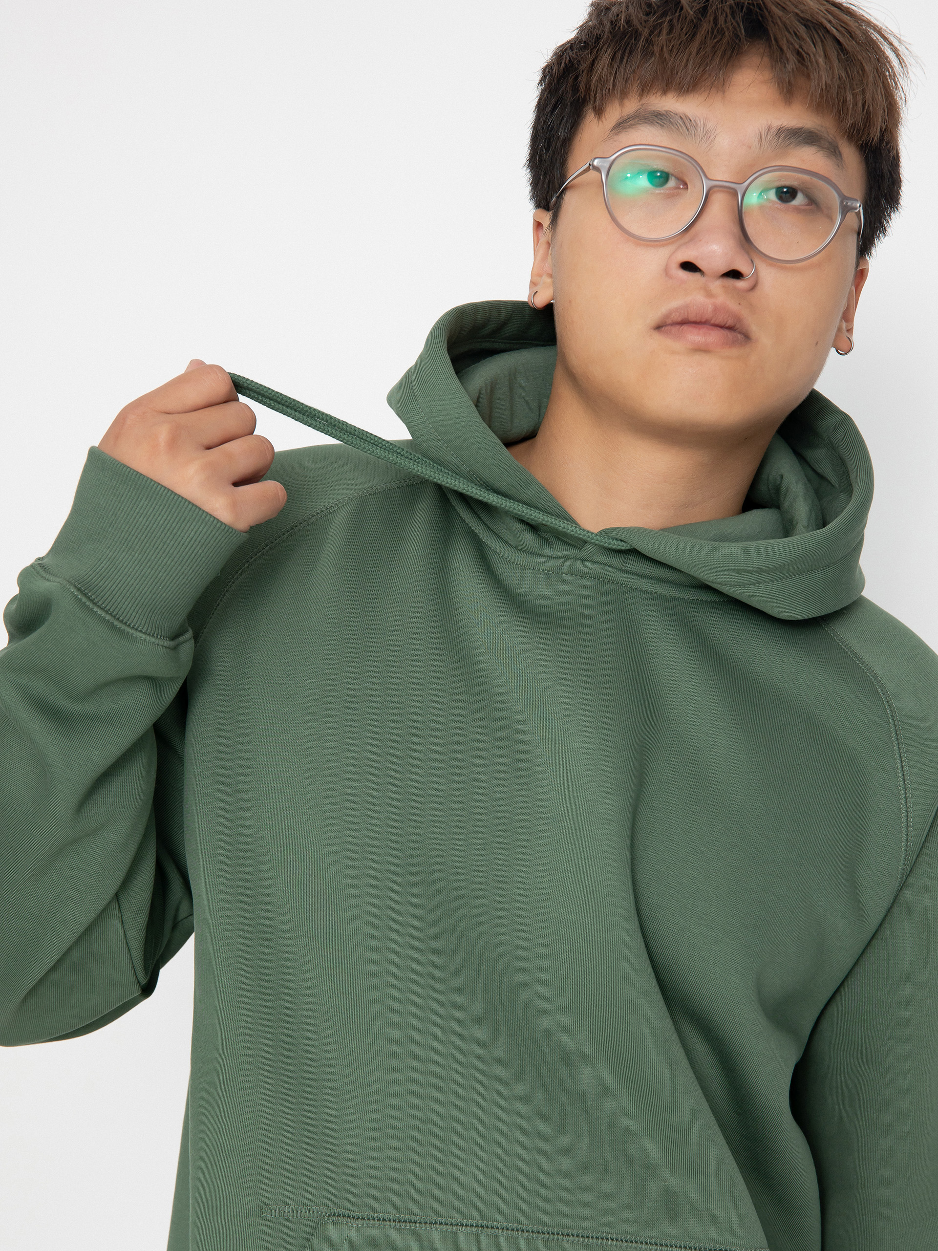 Худі Carhartt WIP Chase HD (duck green/gold)