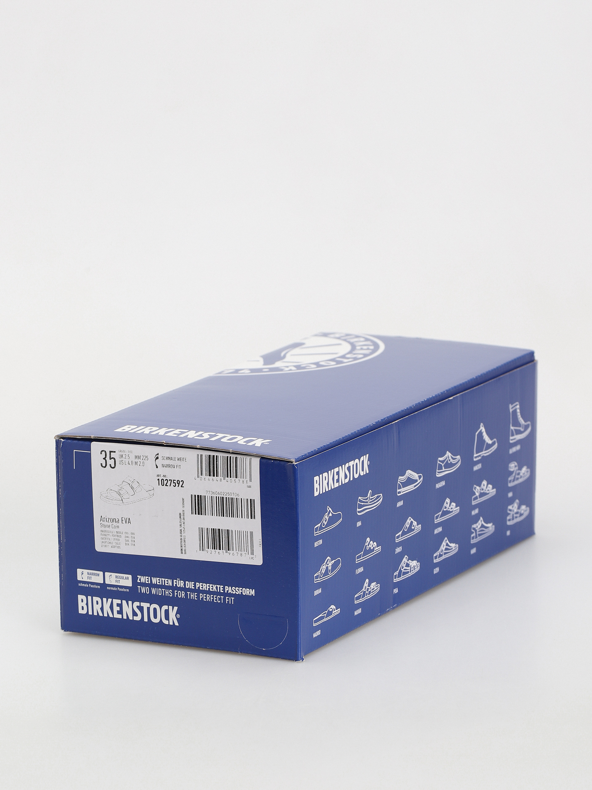 Шльопанці Birkenstock Arizona Essentials EVA Narrow Wmn (stone coin)