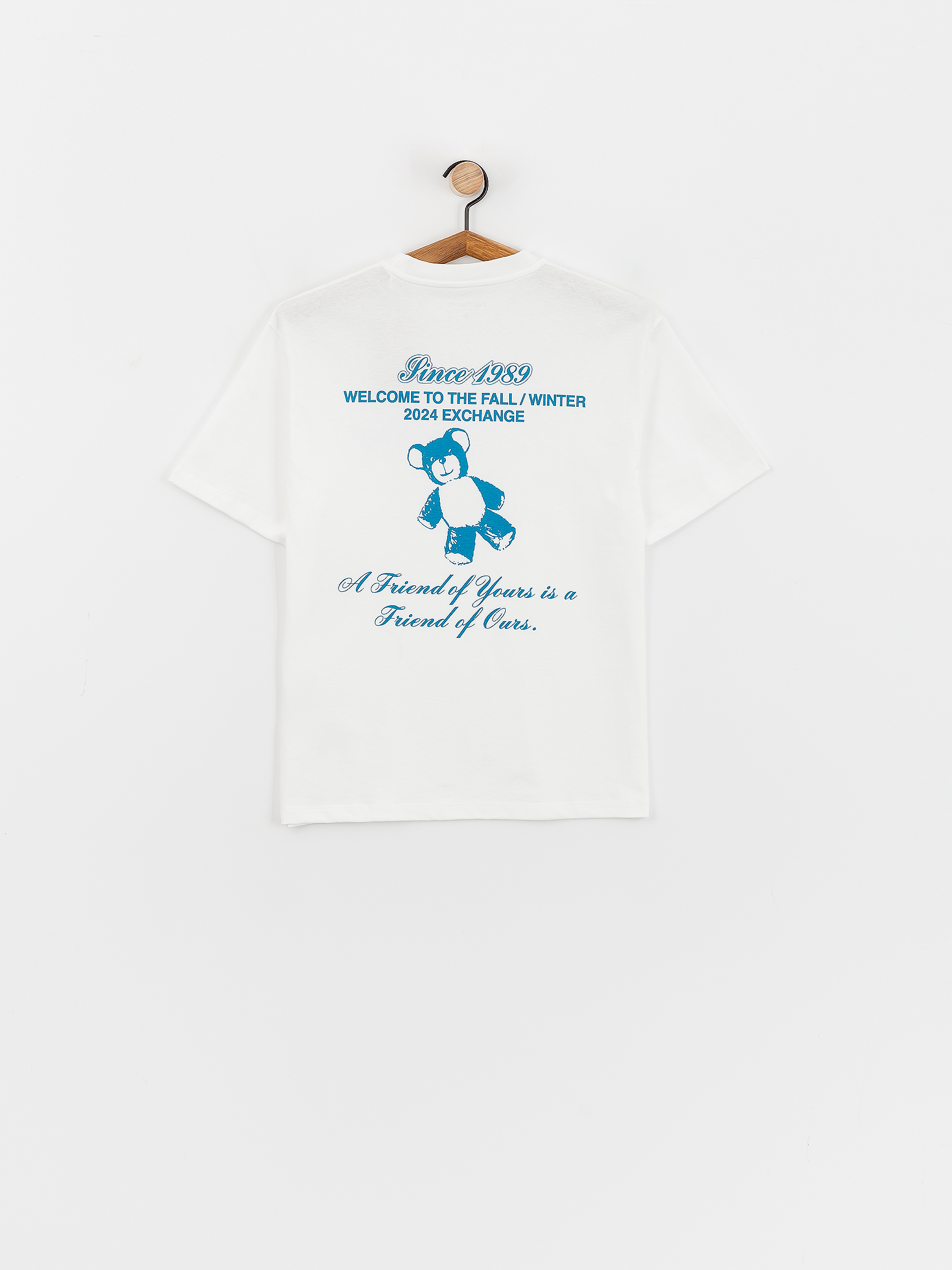 Футболка Carhartt WIP Exchange Wmn (white/blue)