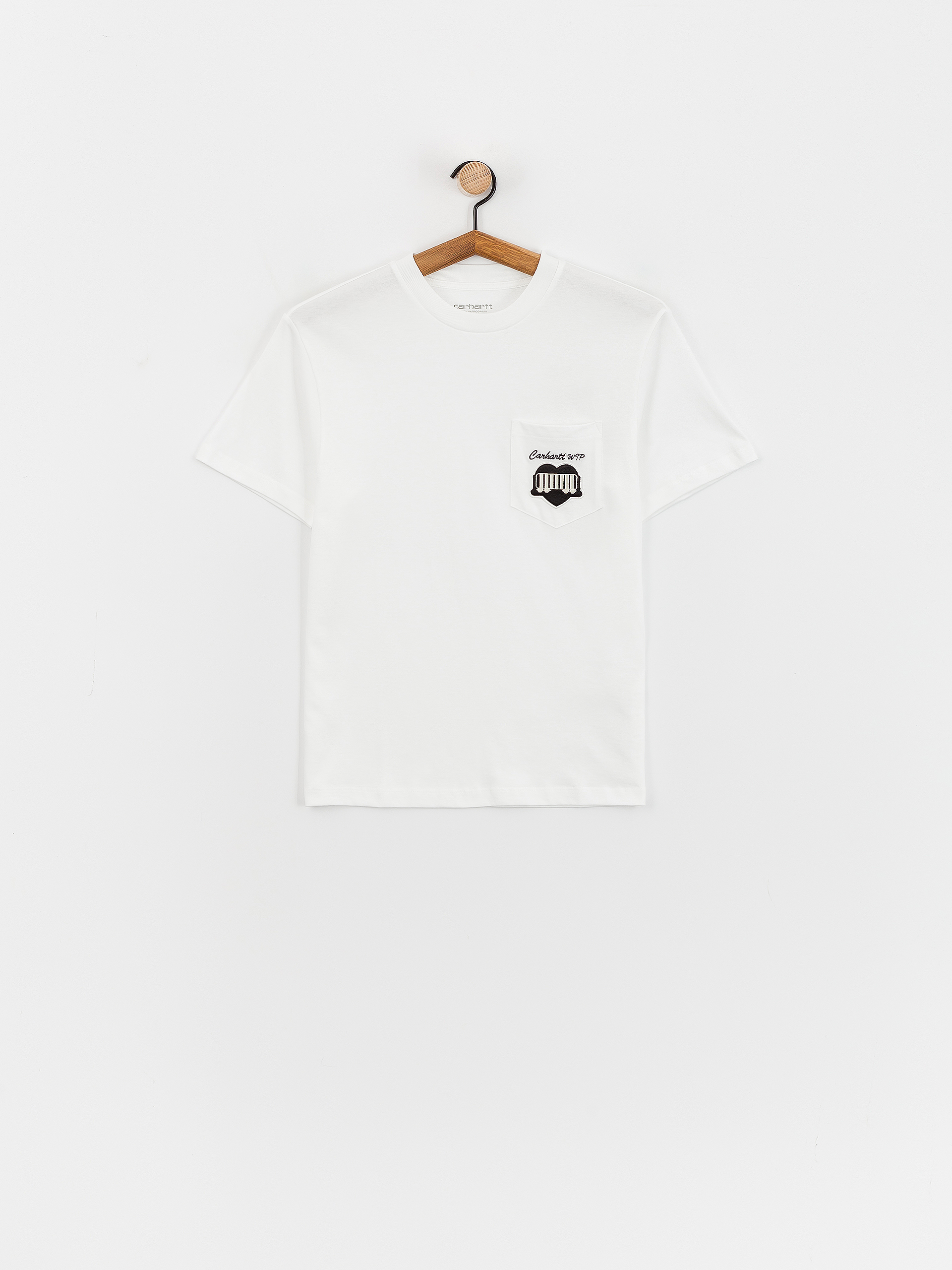 Футболка Carhartt WIP Heart Train Pocket Wmn (white)