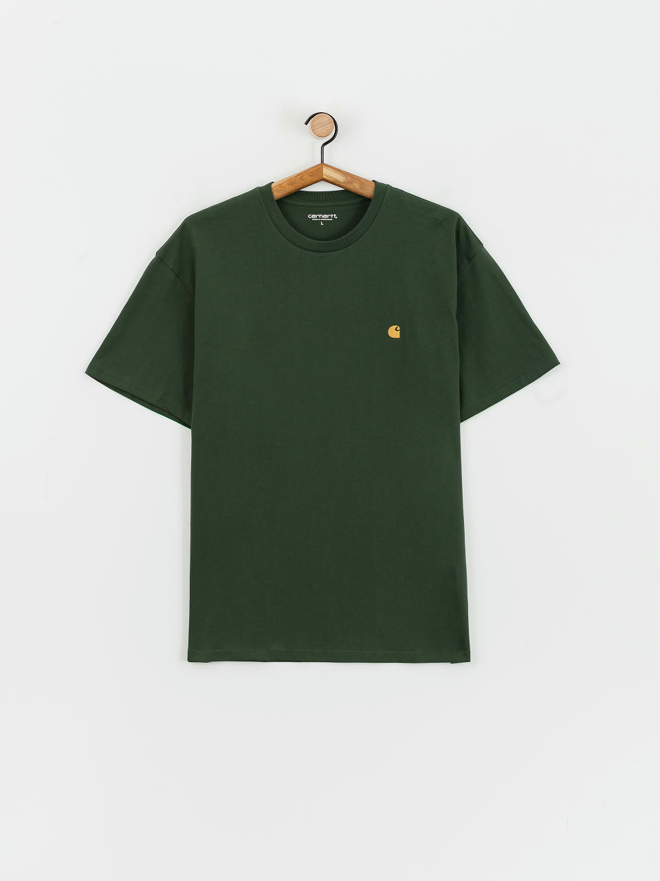 Футболка Carhartt WIP Chase (sycamore tree/gold)