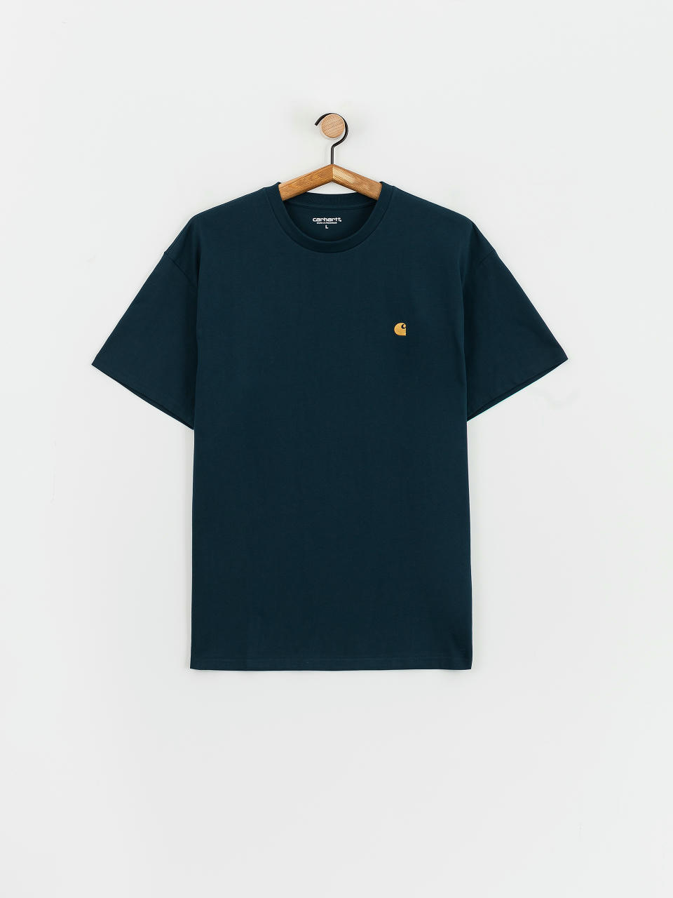 Футболка Carhartt WIP Chase (duck blue/gold)