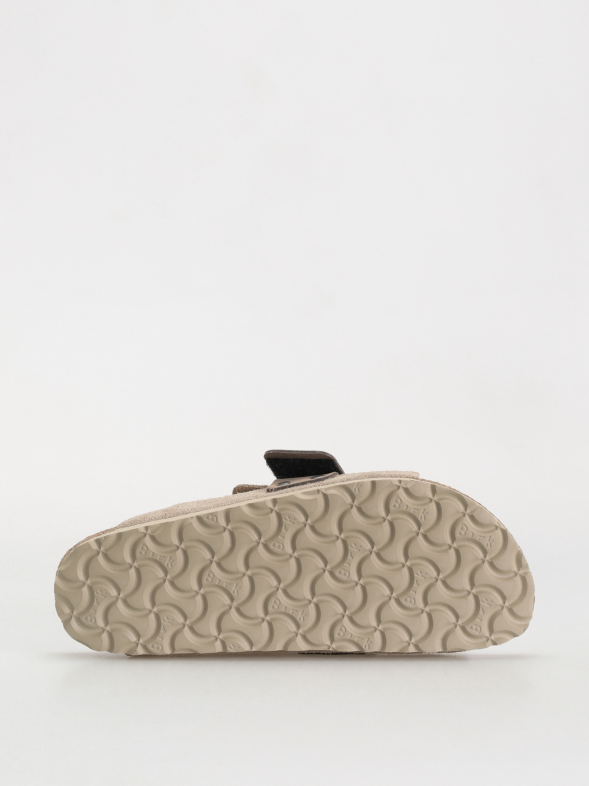 Шльопанці Birkenstock Kyoto Nubuck Suede Leather Narrow Wmn (taupe)