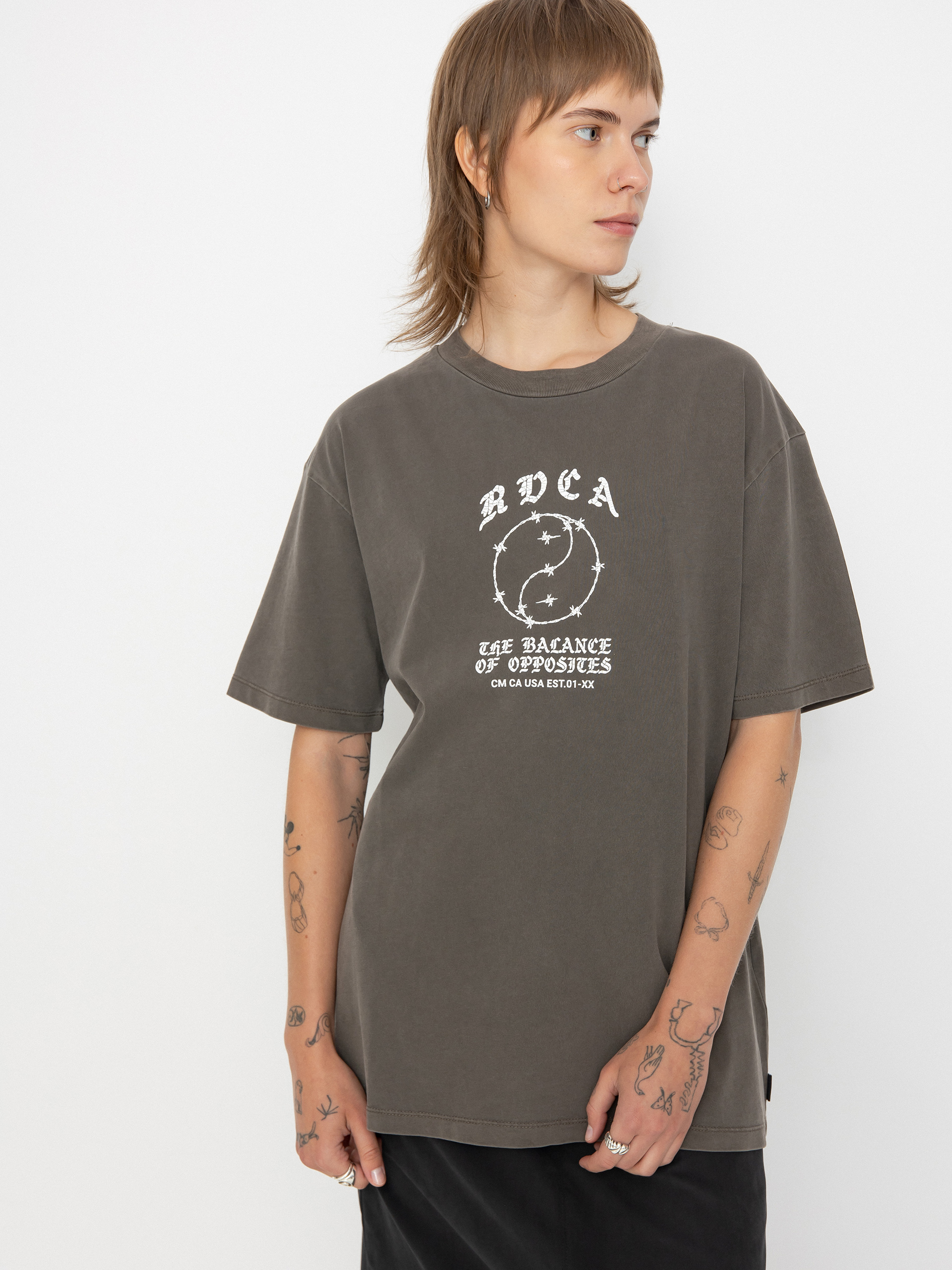 Футболка RVCA Lax Relaxed Wmn