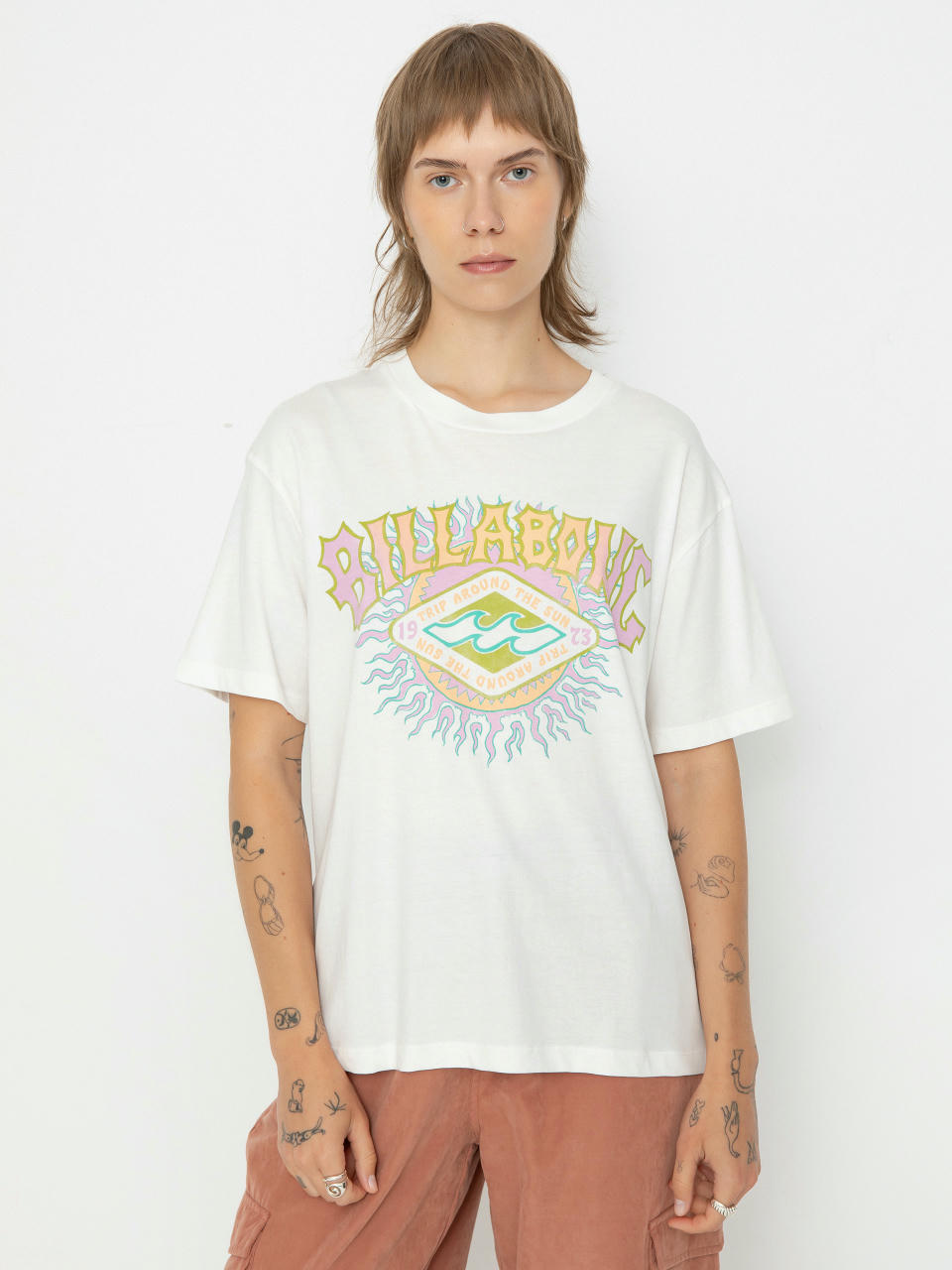 Футболка Billabong Around The Sun Wmn (salt crystal)