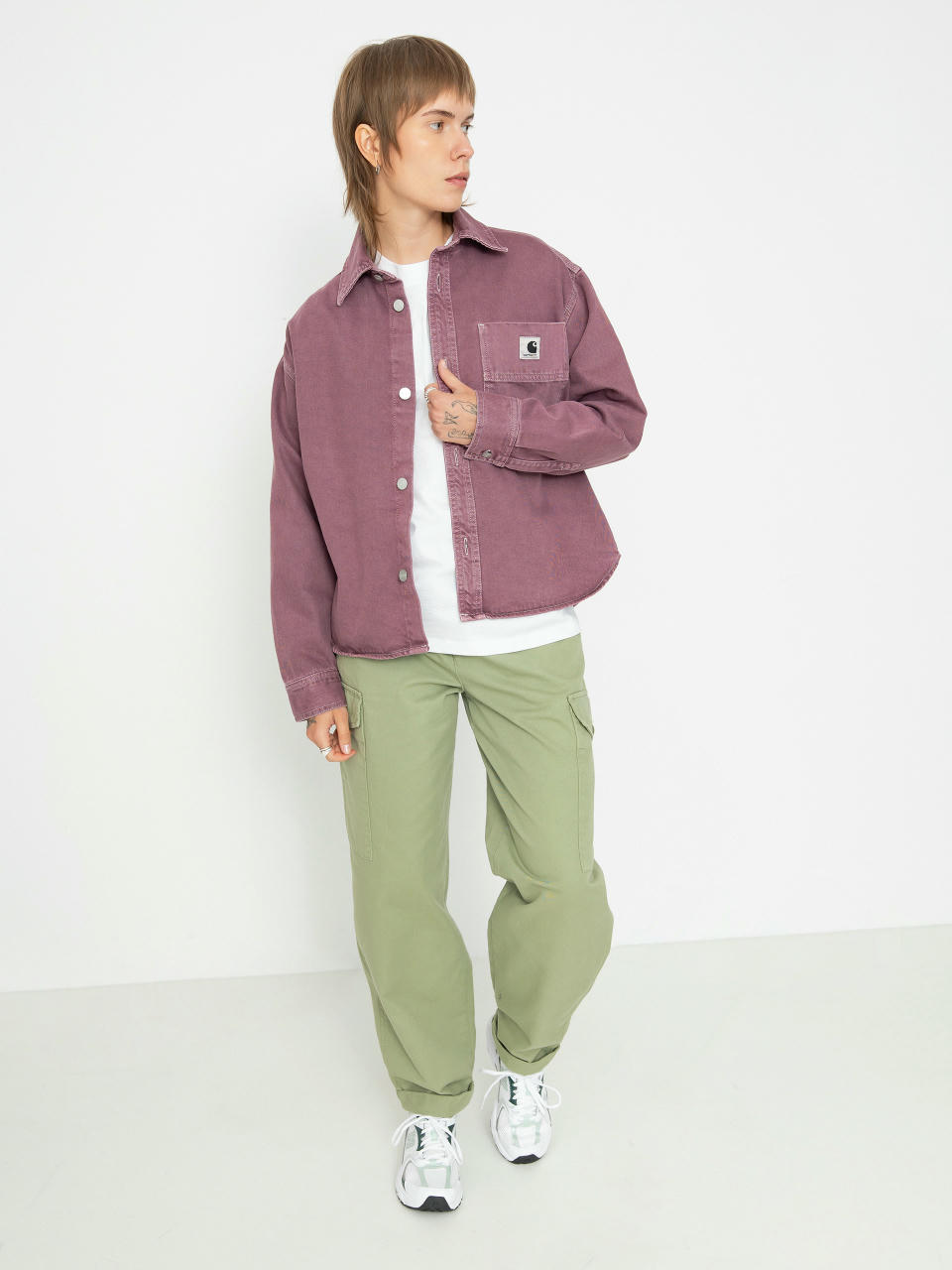 Куртка Carhartt WIP Georgia Wmn (dusty fuchsia)