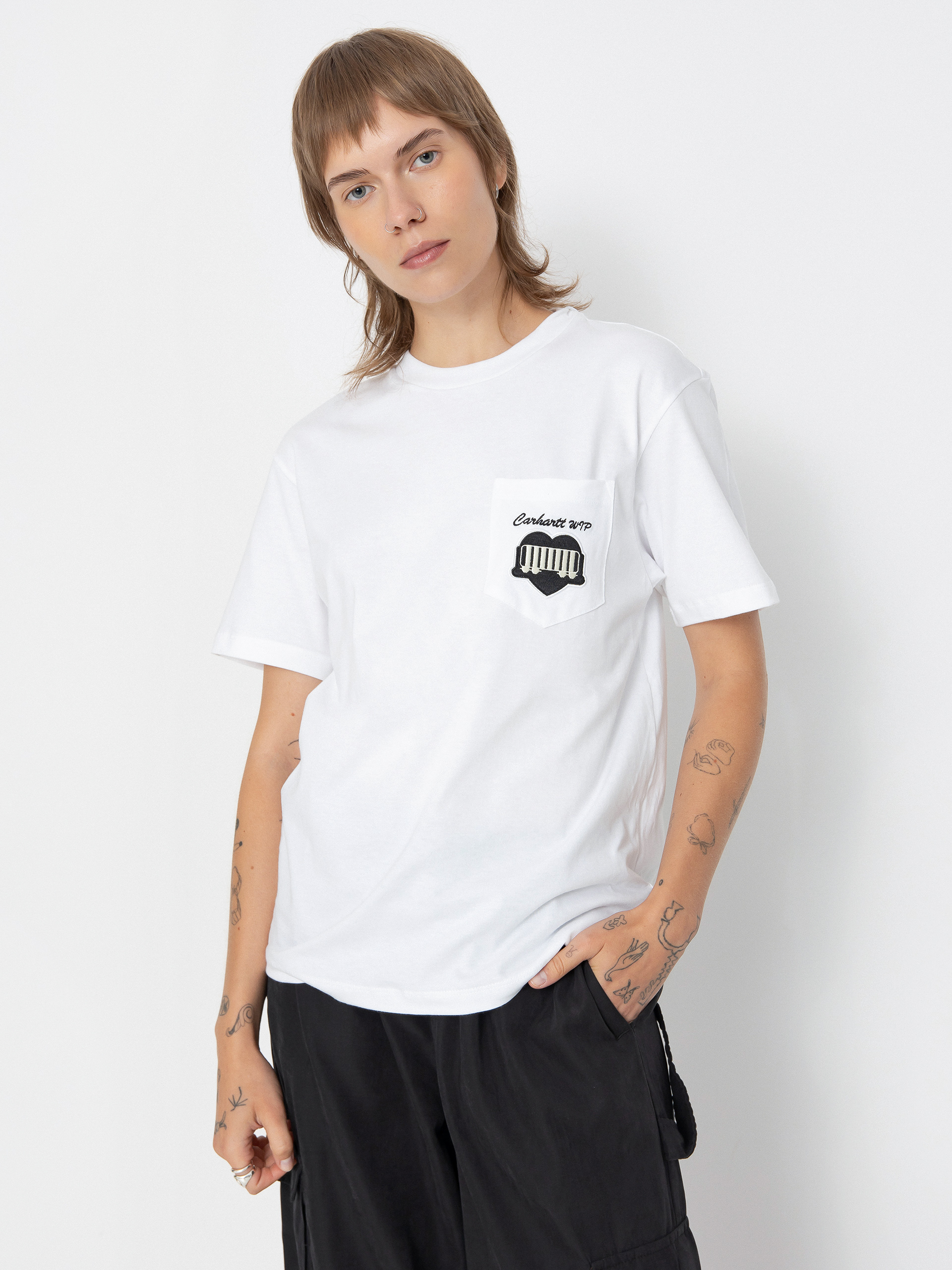 Футболка Carhartt WIP Heart Train Pocket Wmn