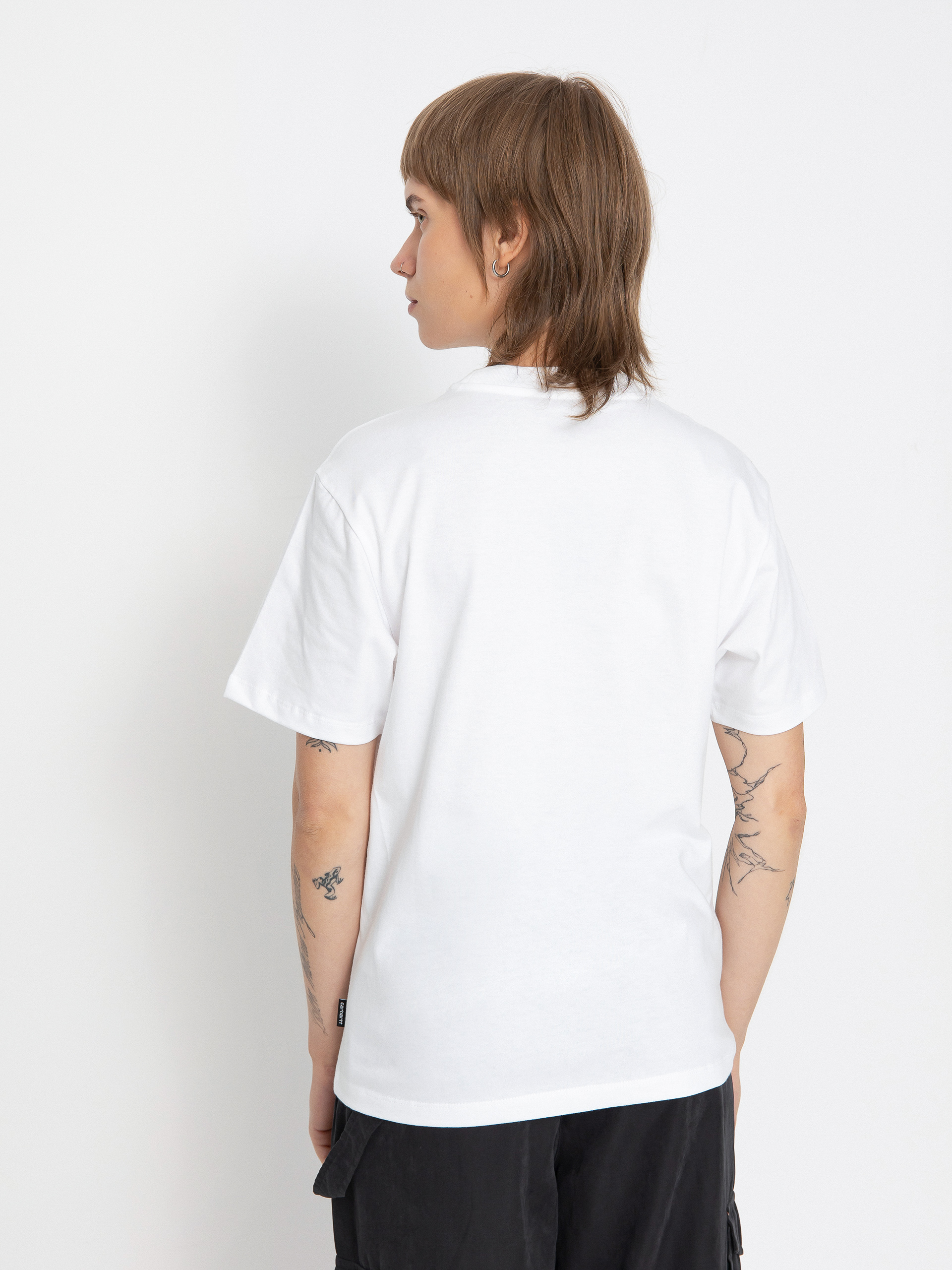 Футболка Carhartt WIP Heart Train Pocket Wmn (white)