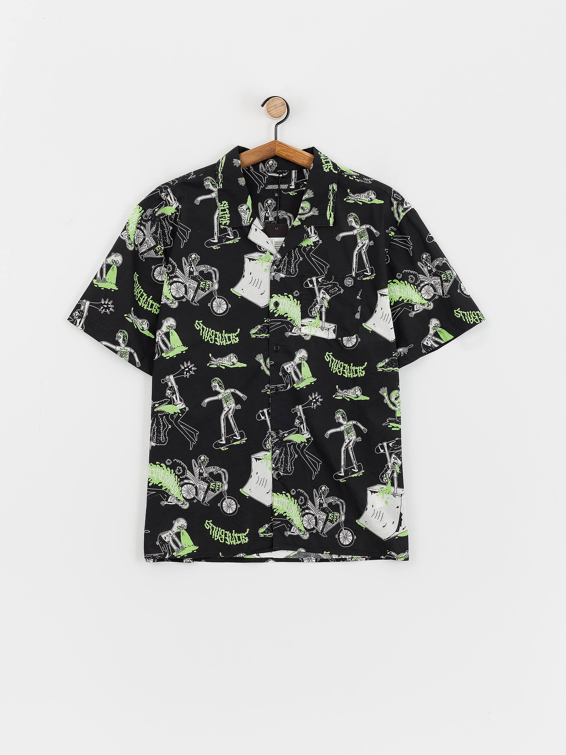 Сорочка Santa Cruz Scene Report (black)