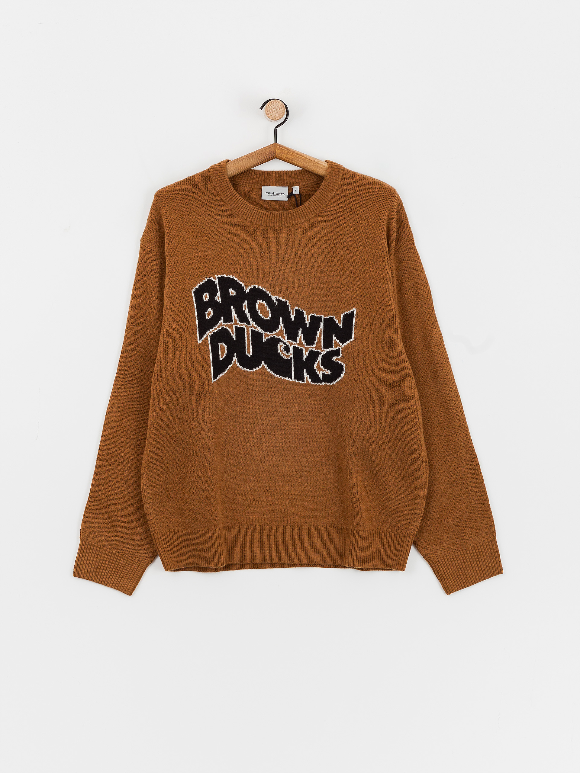 Светр Carhartt WIP Brown Ducks (hamilton brown)
