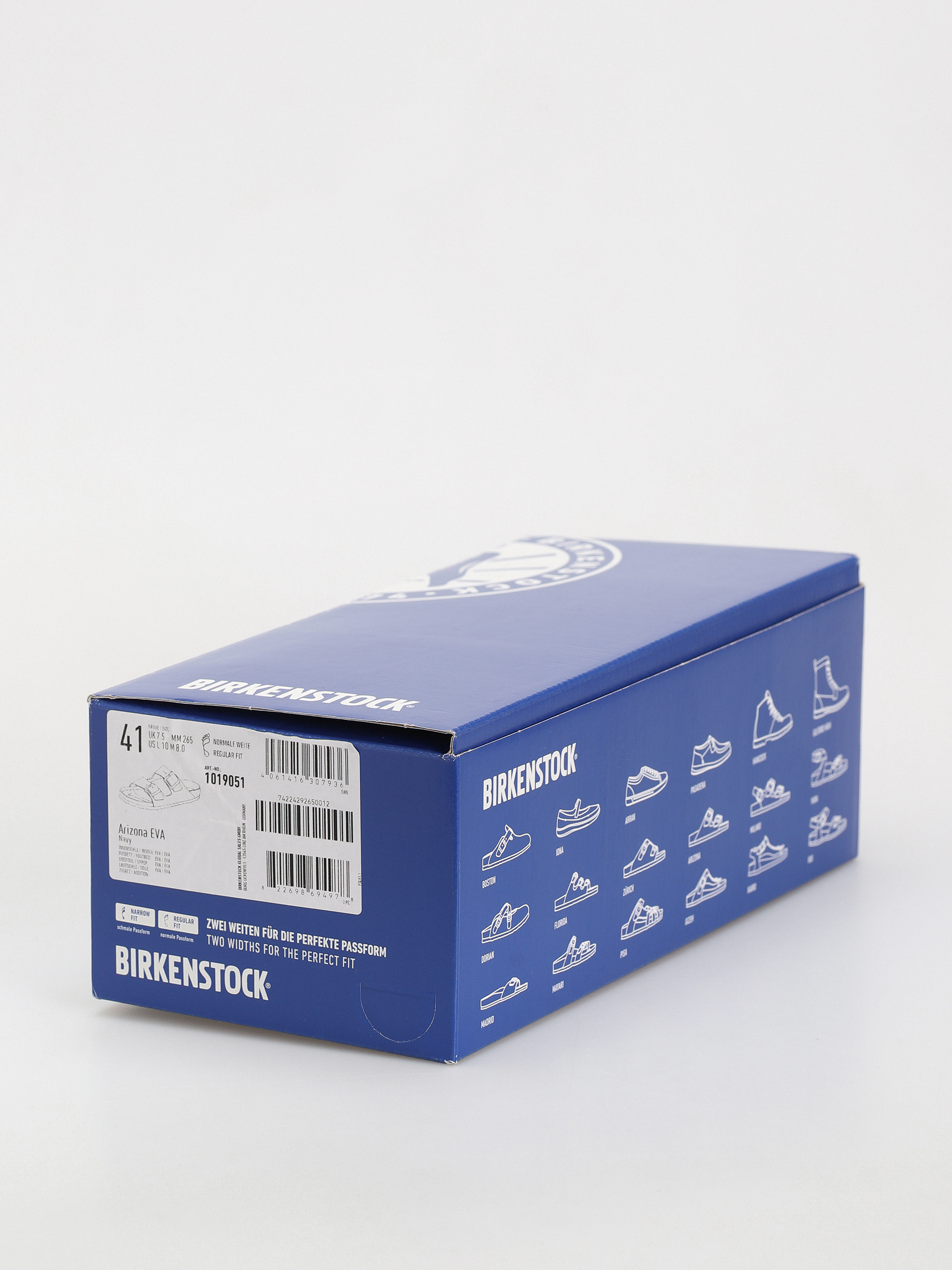 Шльопанці Birkenstock Arizona Eva Regular (navy)