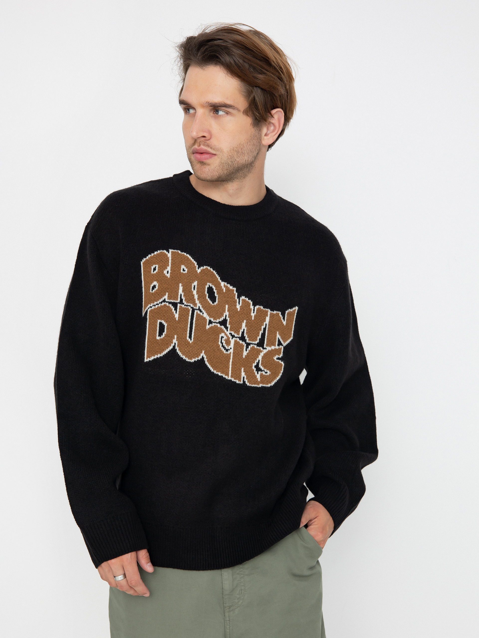 Светр Carhartt WIP Brown Ducks (black)