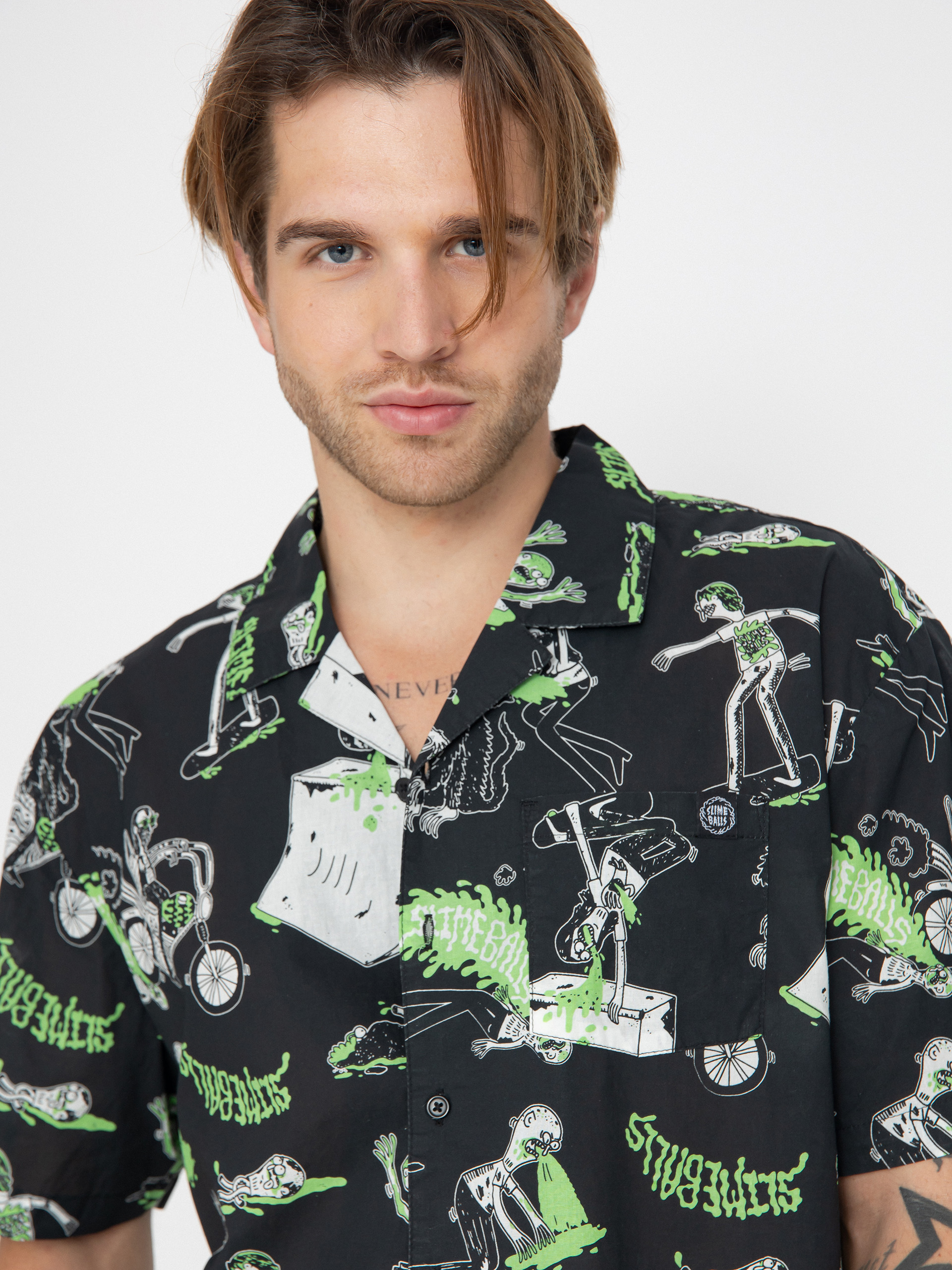 Сорочка Santa Cruz Scene Report (black)