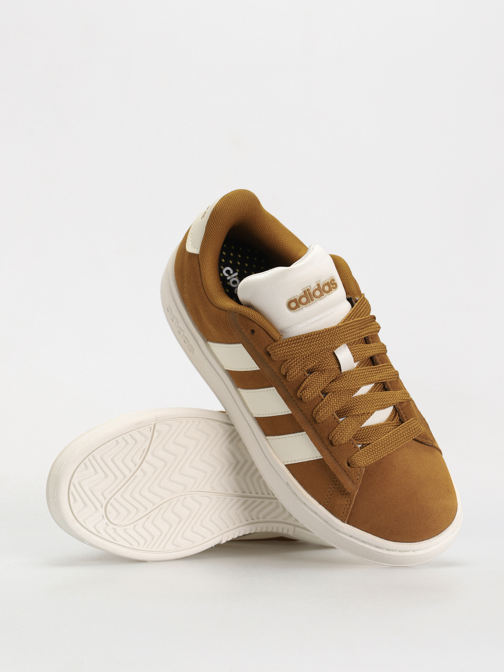Взуття adidas Grand Court Alpha 0 - коричневий (brostr/owhite/owhite)