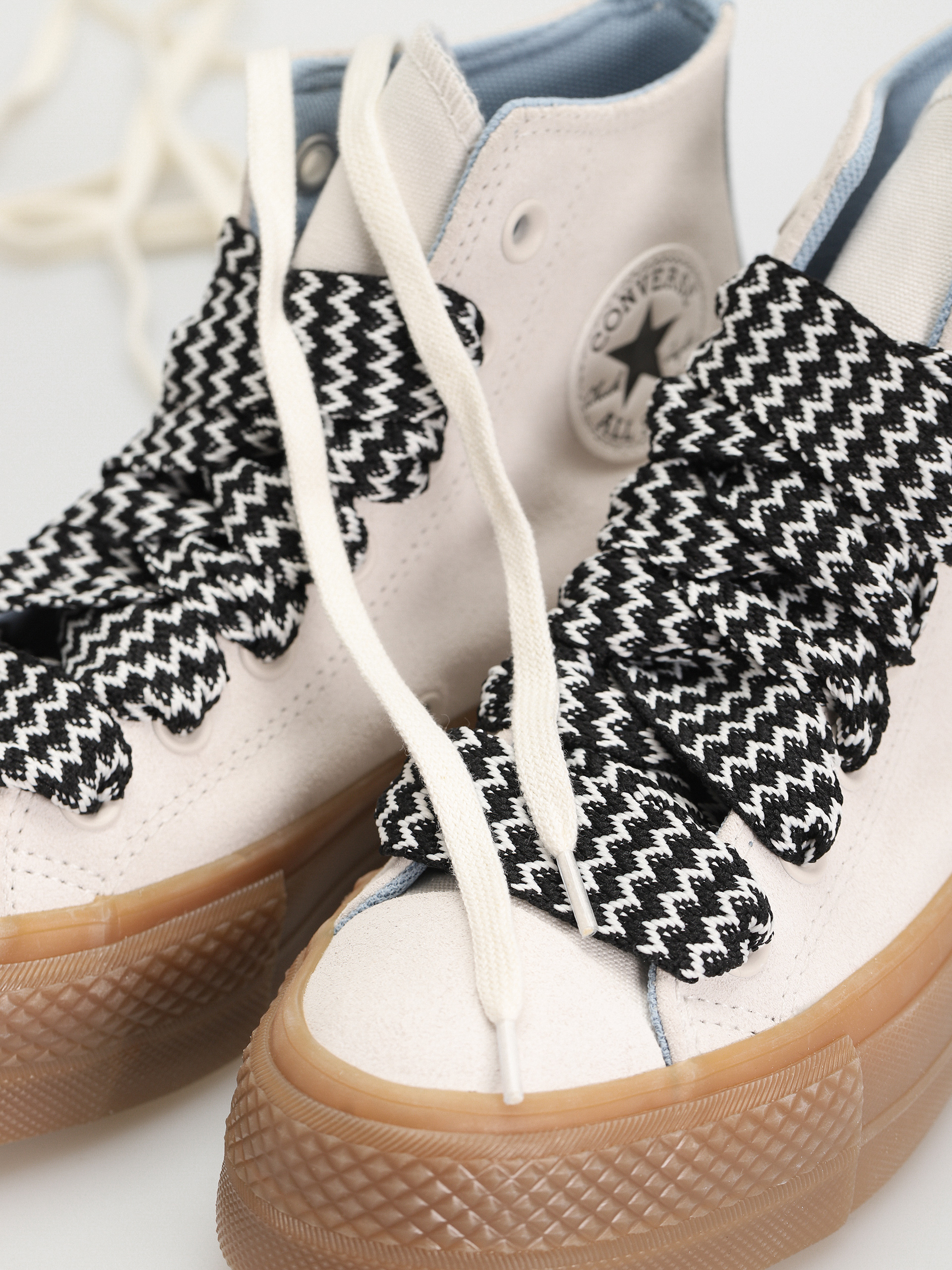 Кеди Converse Chuck Taylor All Star Lift Hi Wmn (vintage white/out of the blue)