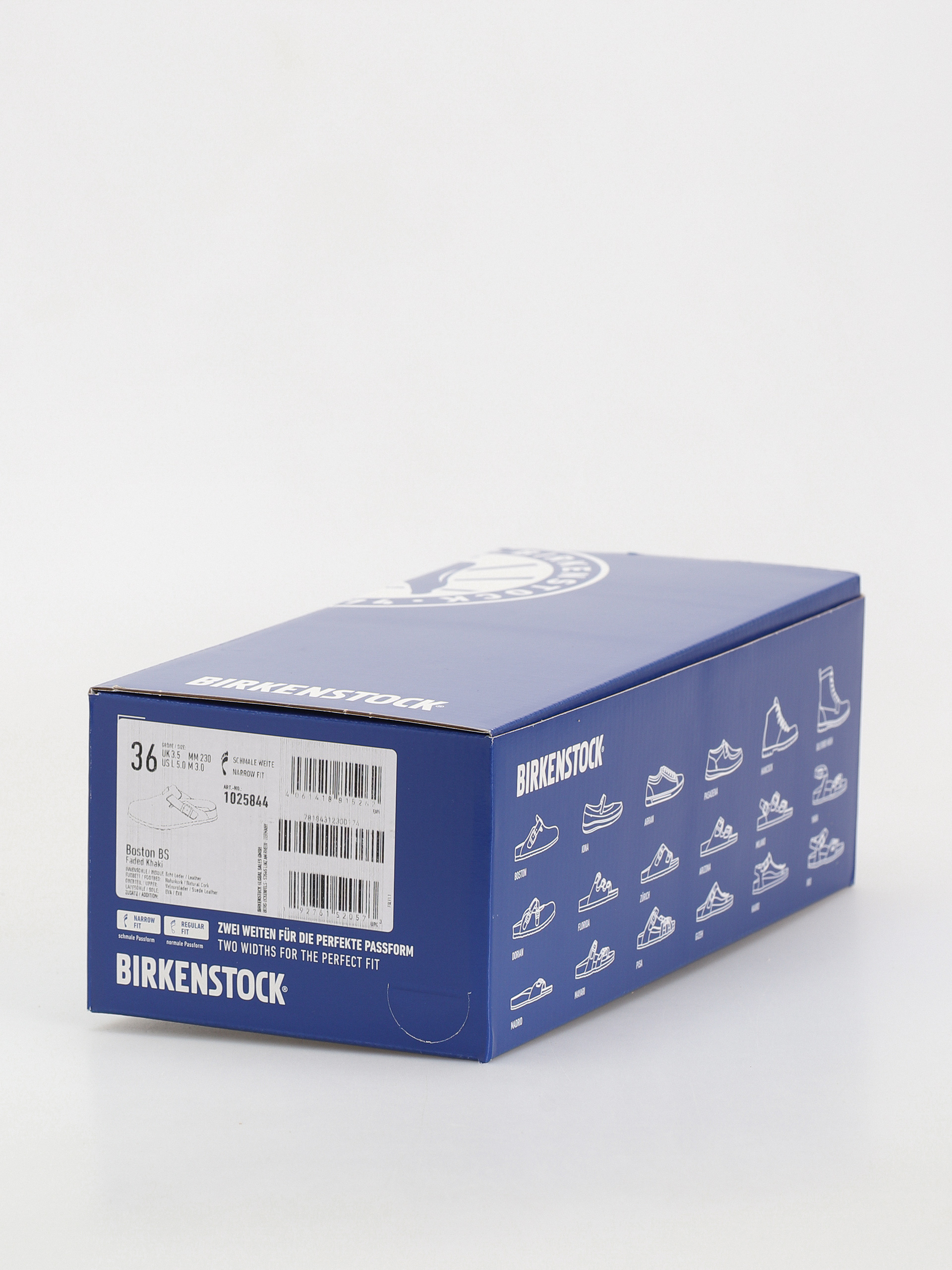 Шльопанці Birkenstock Boston Suede Leather Narrow Wmn (faded khaki)