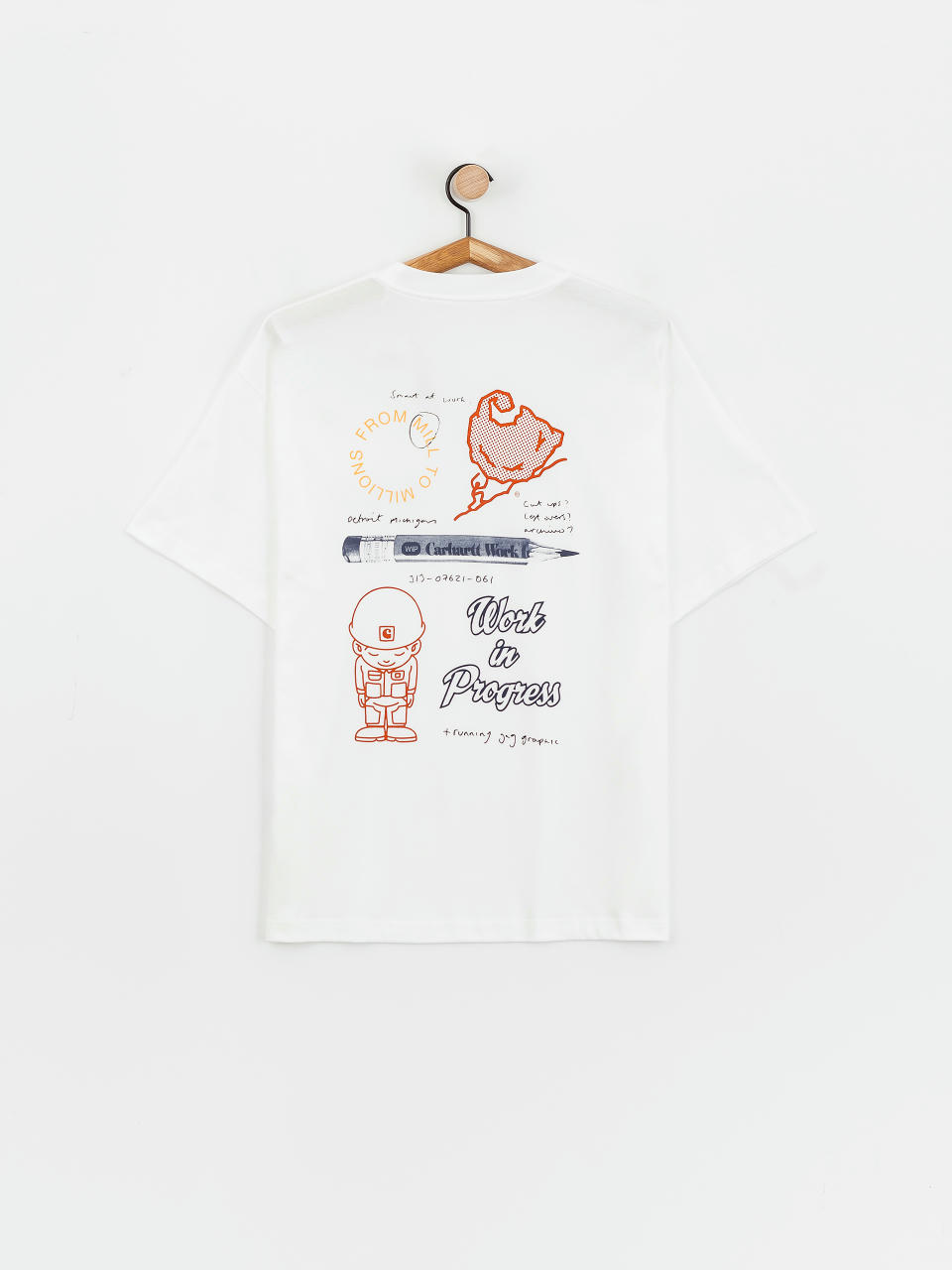 Футболка Carhartt WIP Archivo (white)