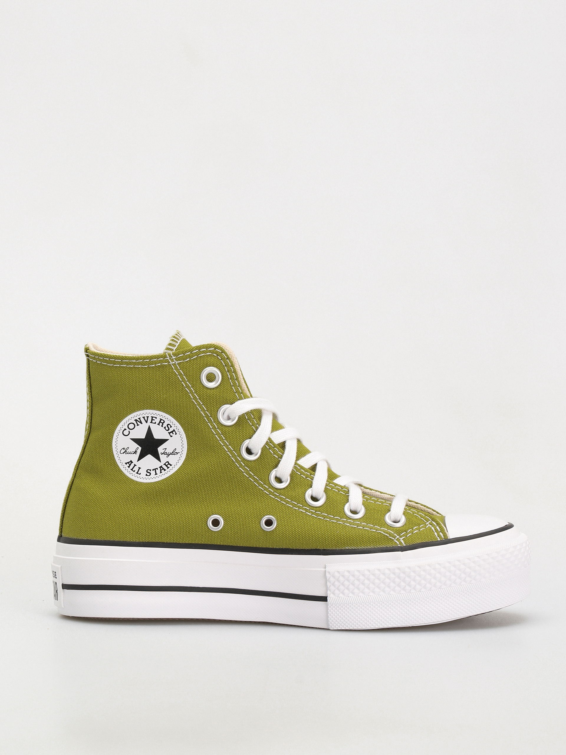 u041au0435u0434u0438 Converse Chuck Taylor All Star Lift Hi Wmn (magic forest/white/black)