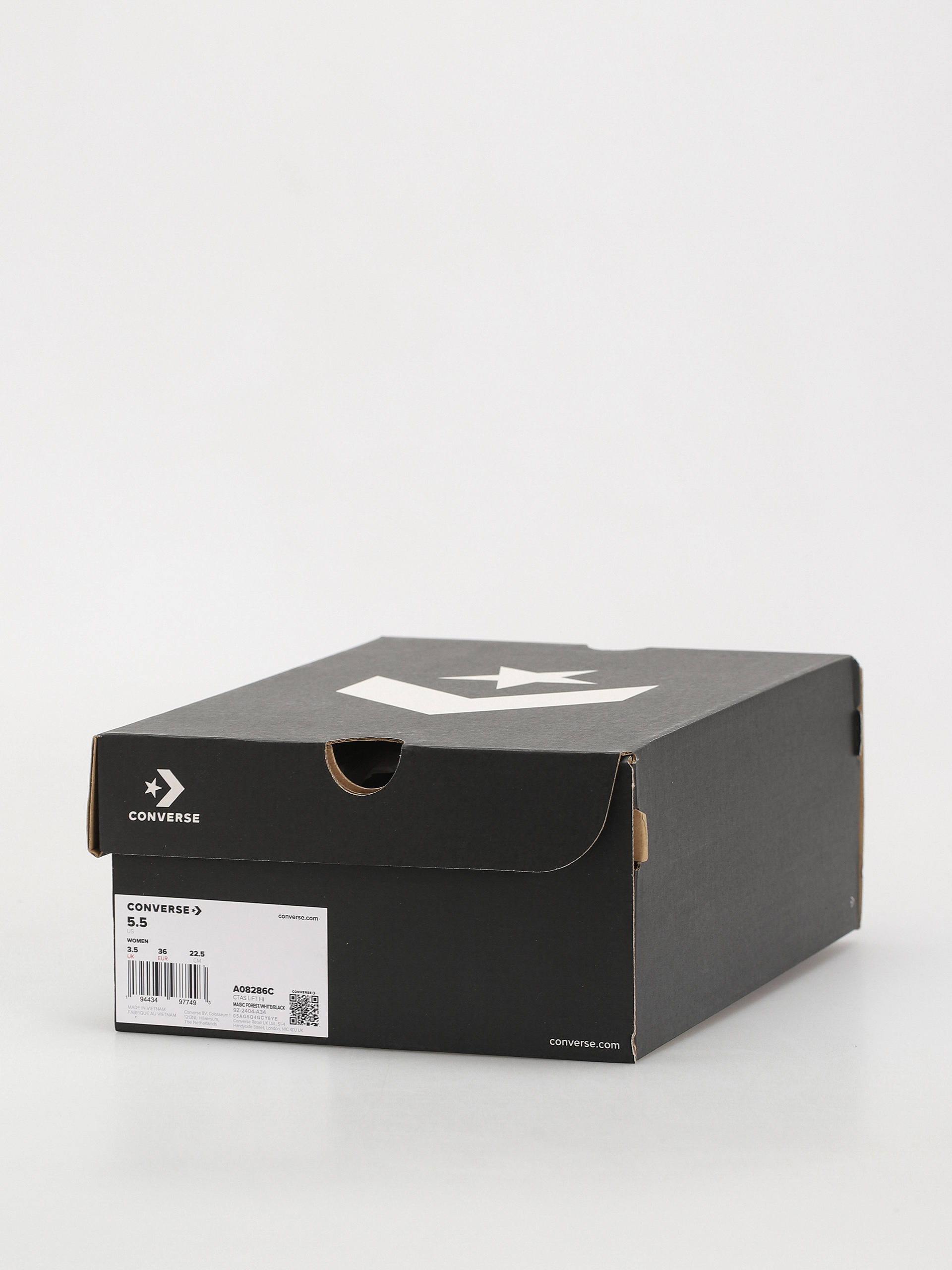 Кеди Converse Chuck Taylor All Star Lift Hi Wmn (magic forest/white/black)