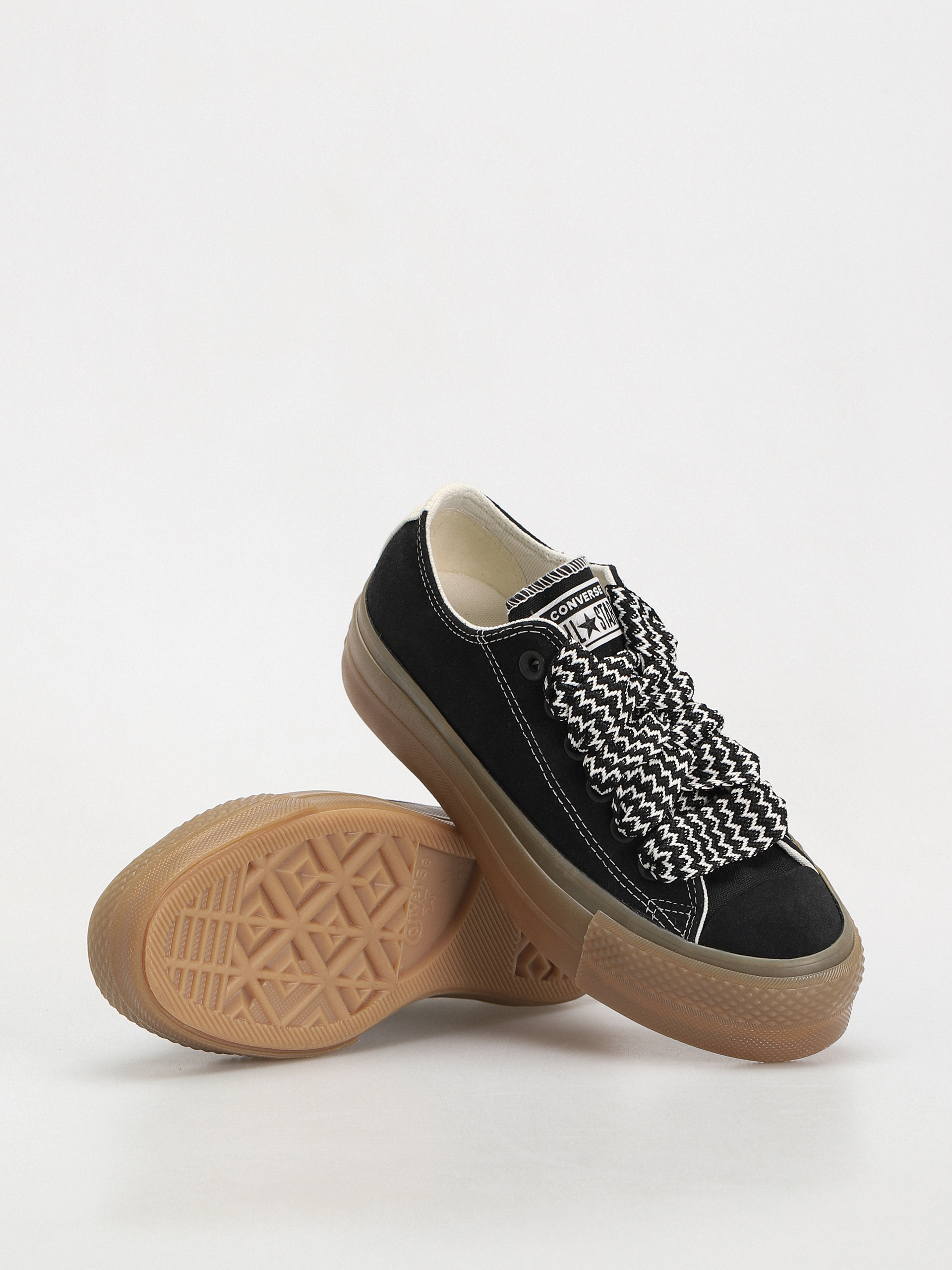 Кеди Converse Chuck Taylor All Star Lift Hi Wmn (black/egret/light brown)