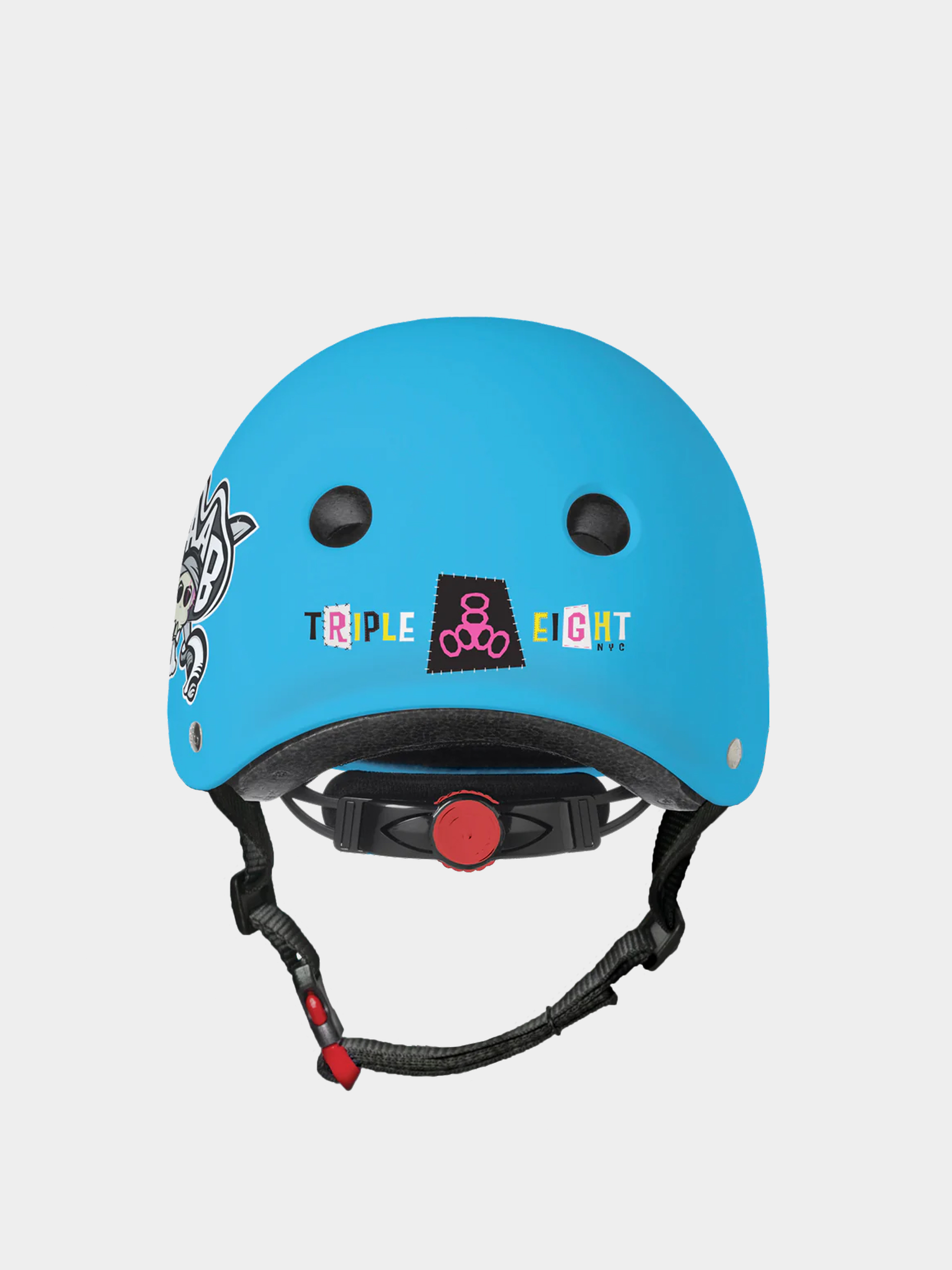 Шолом Triple Eight Lil 8 Staab Edition Dual Certified Helmet With Eps Liner JR (neon blue)