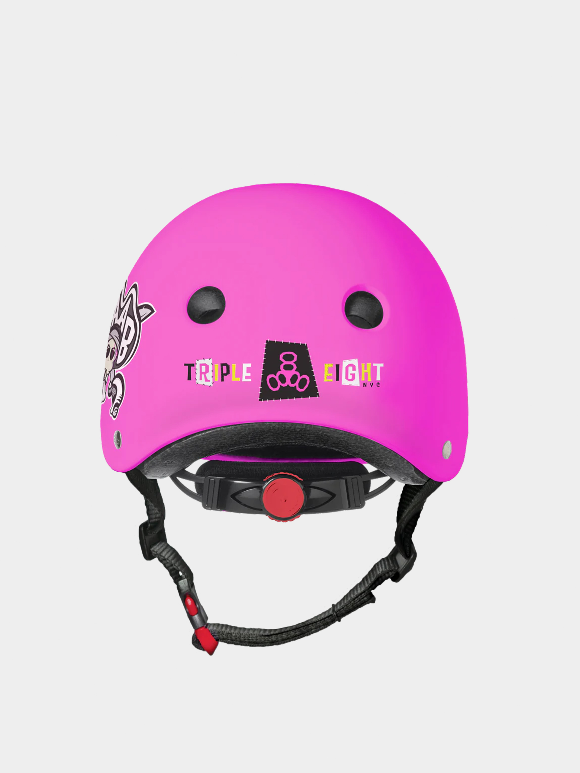 Шолом Triple Eight Lil 8 Staab Edition Dual Certified Helmet With Eps Liner JR (neon pink)