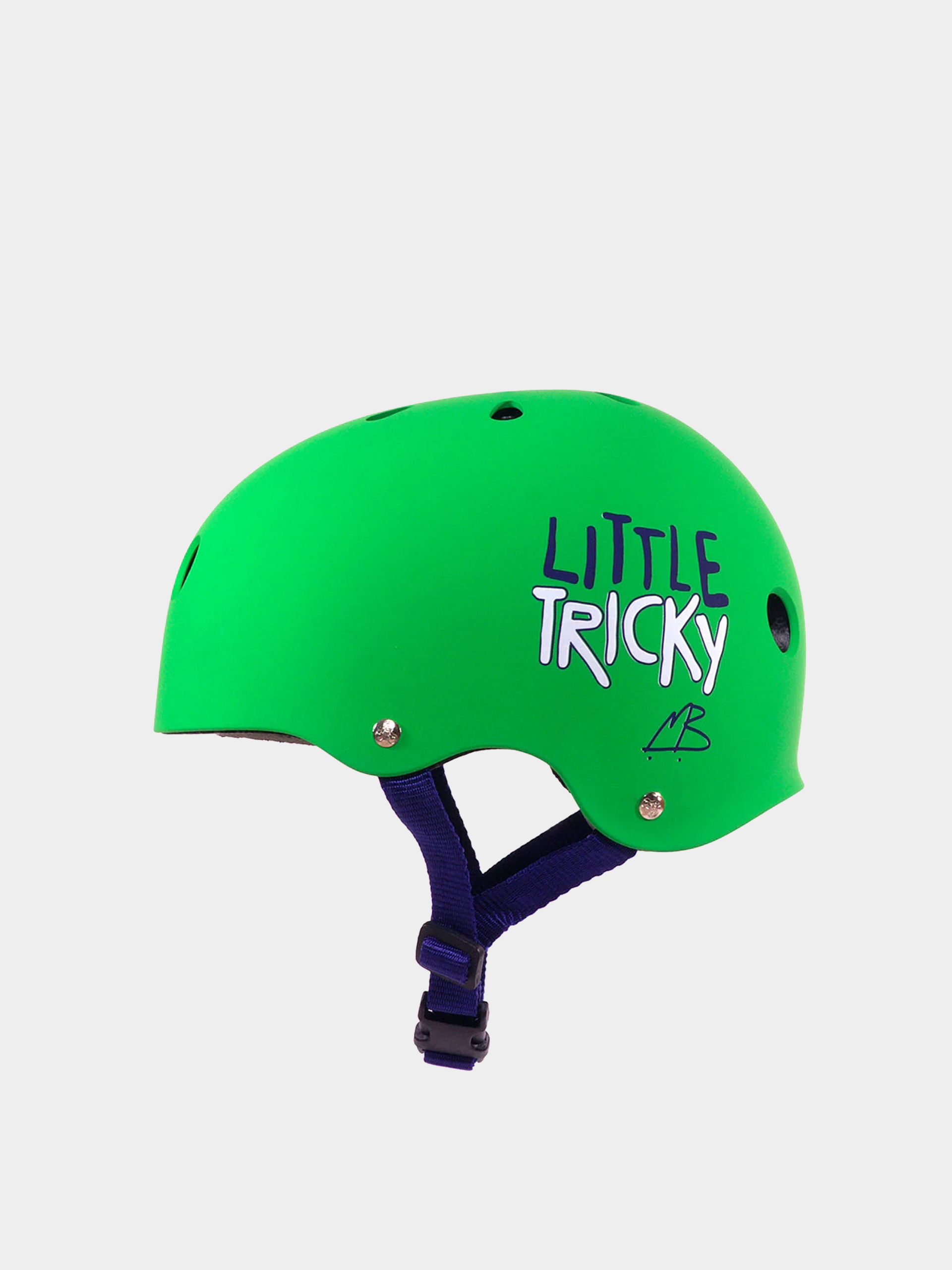 u0428u043eu043bu043eu043c Triple Eight Little Tricky Helmet JR (green)