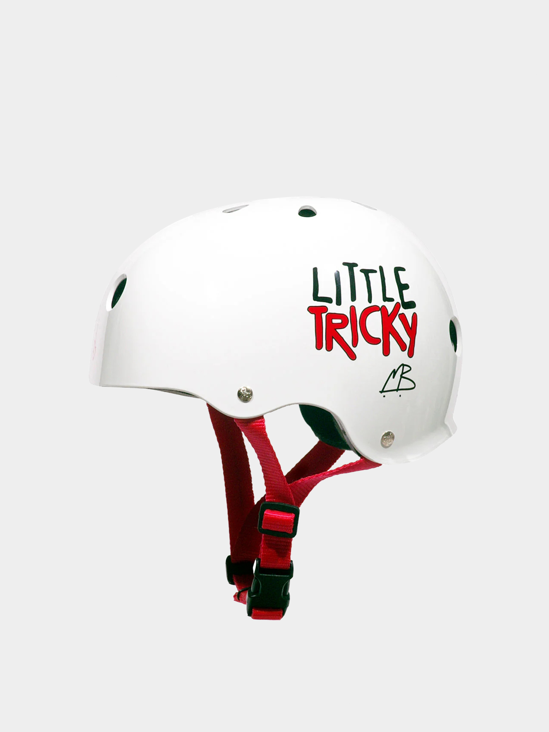 u0428u043eu043bu043eu043c Triple Eight Little Tricky Helmet JR (white)