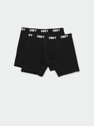 Білизна OBEY Established Work 2 Pack (black)