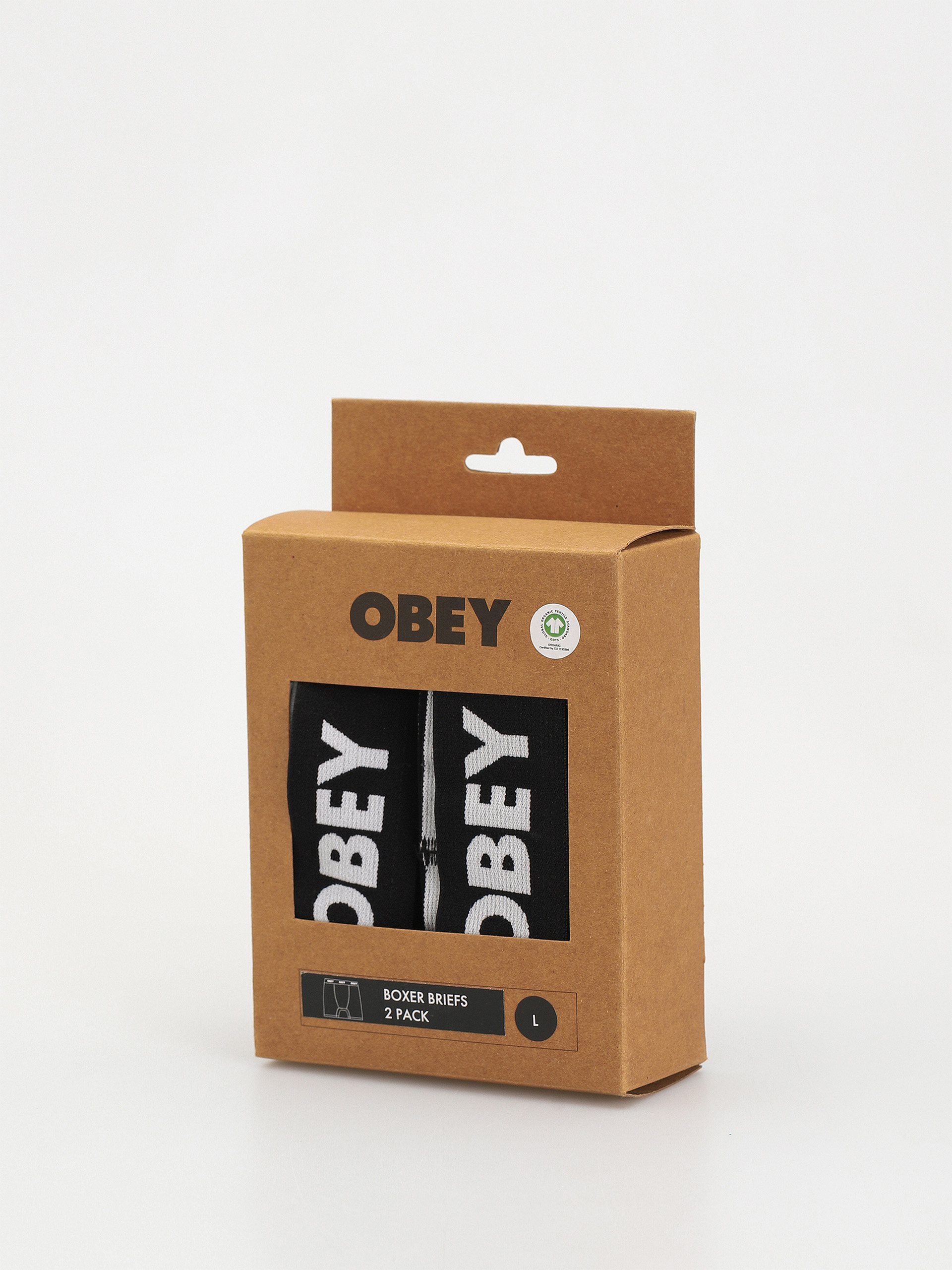 Білизна OBEY Established Work 2 Pack (black)