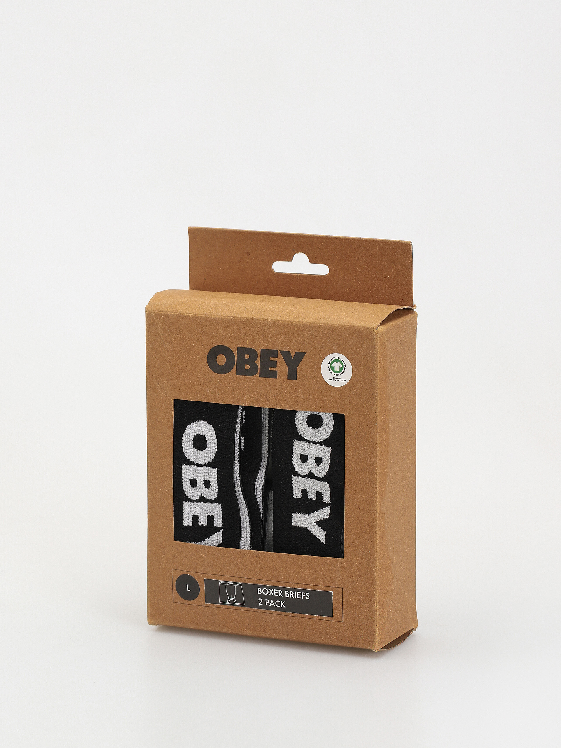 Білизна OBEY Established Work 2 Pack (white)
