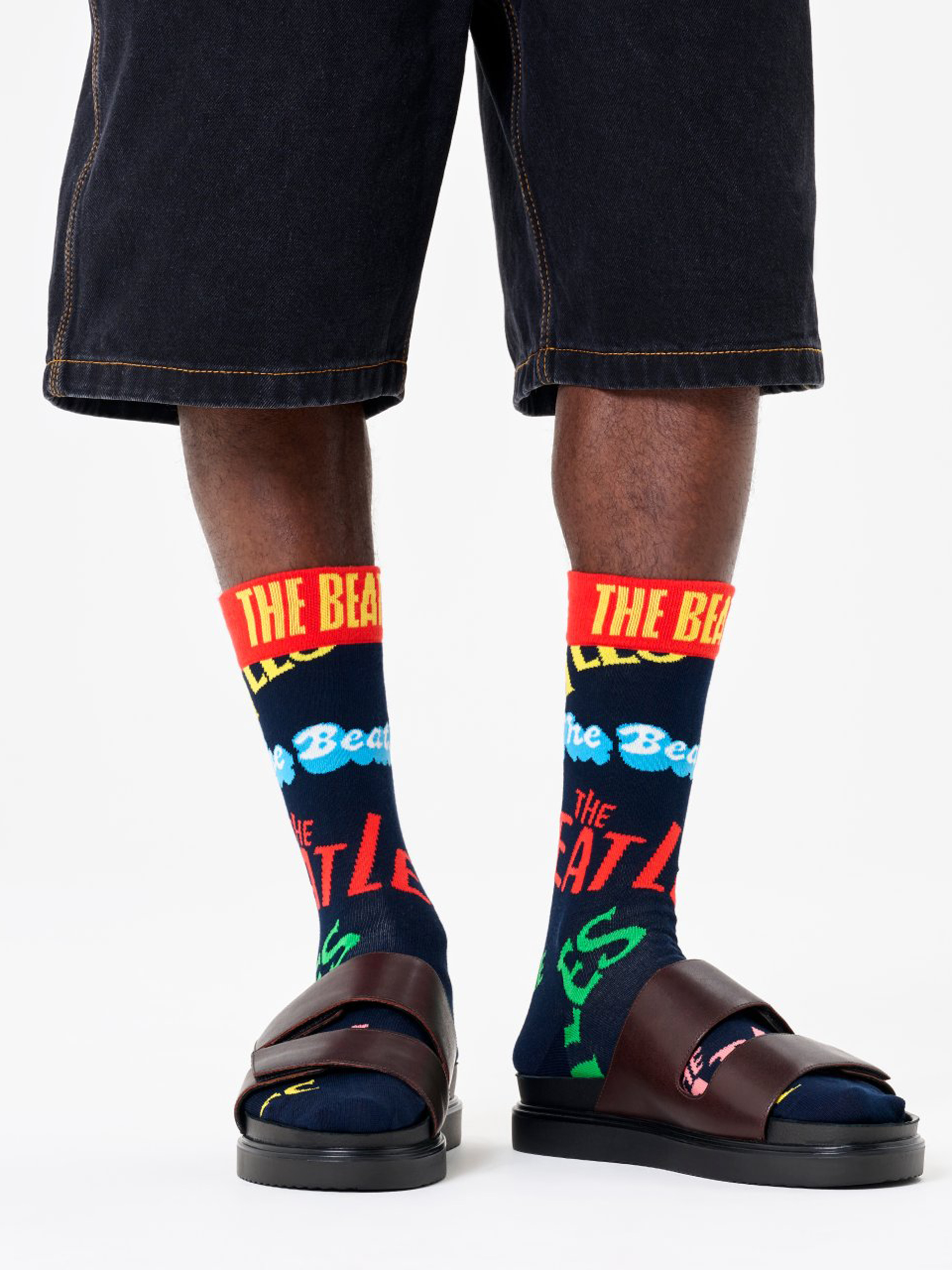  Шкарпетки Happy Socks Beatles In The Name Of (navy)