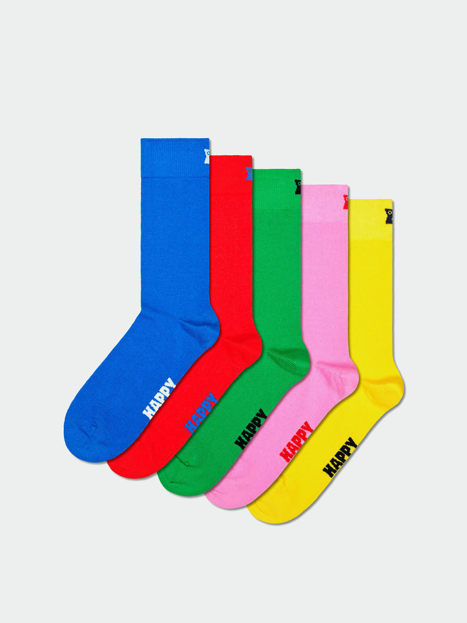  Шкарпетки Happy Socks 5-Pack Solids (blue)