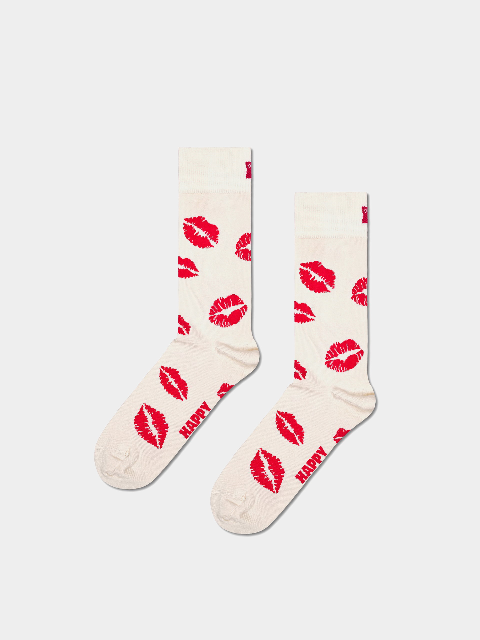  Шкарпетки Happy Socks Kisses (white)