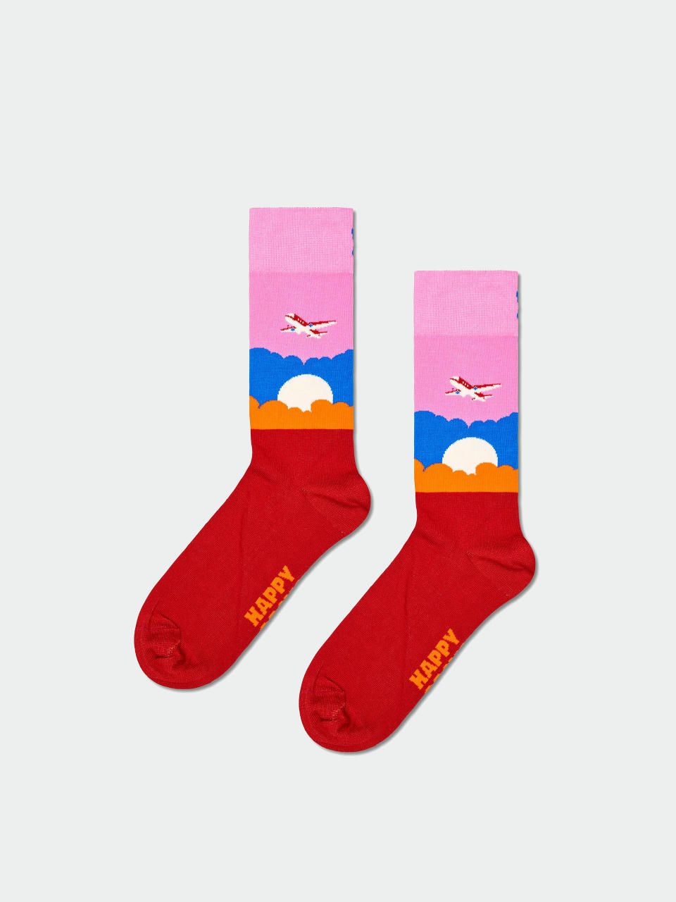  Шкарпетки Happy Socks Airplane (pink)