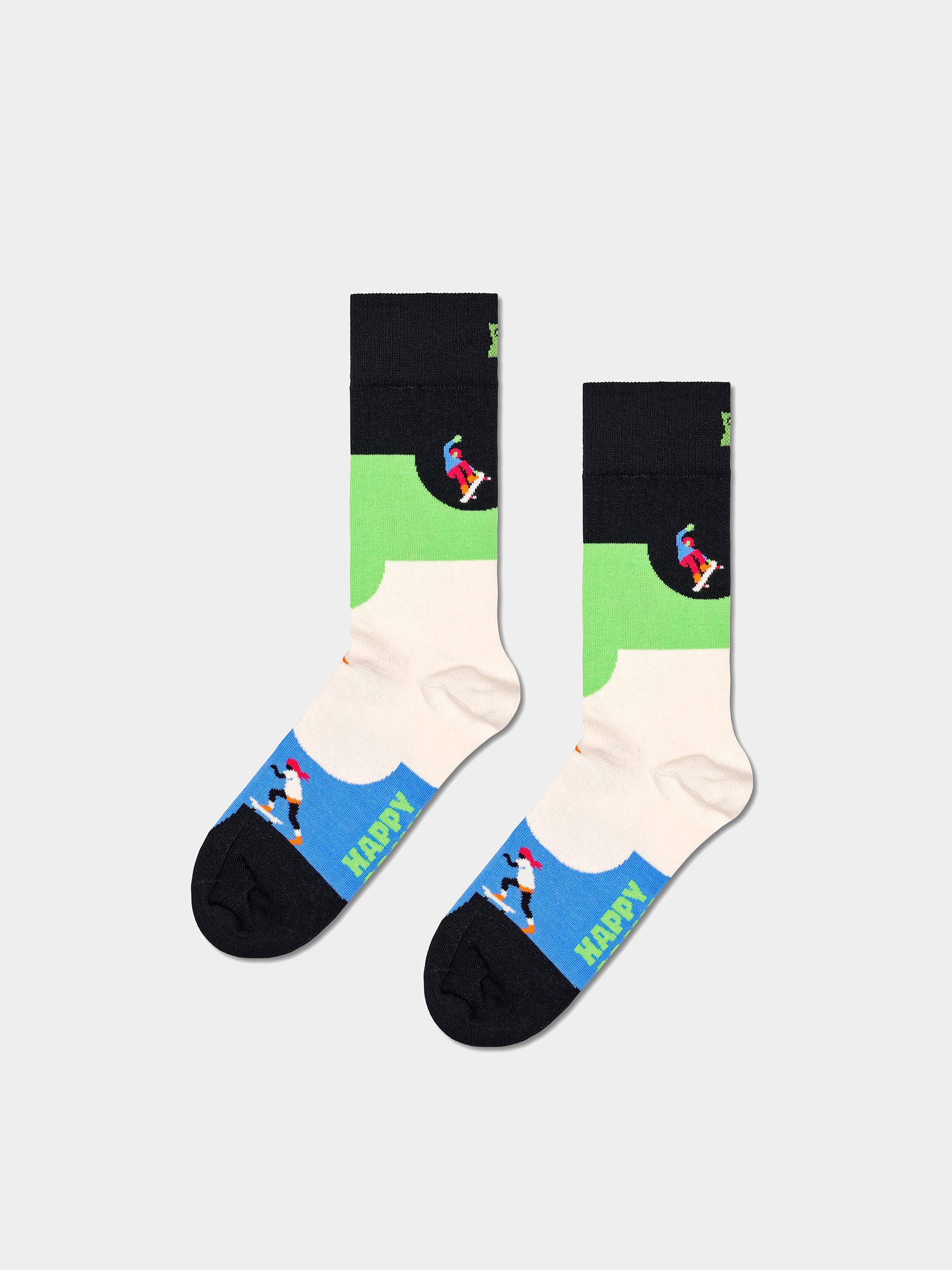  Шкарпетки Happy Socks Skateboard (black)