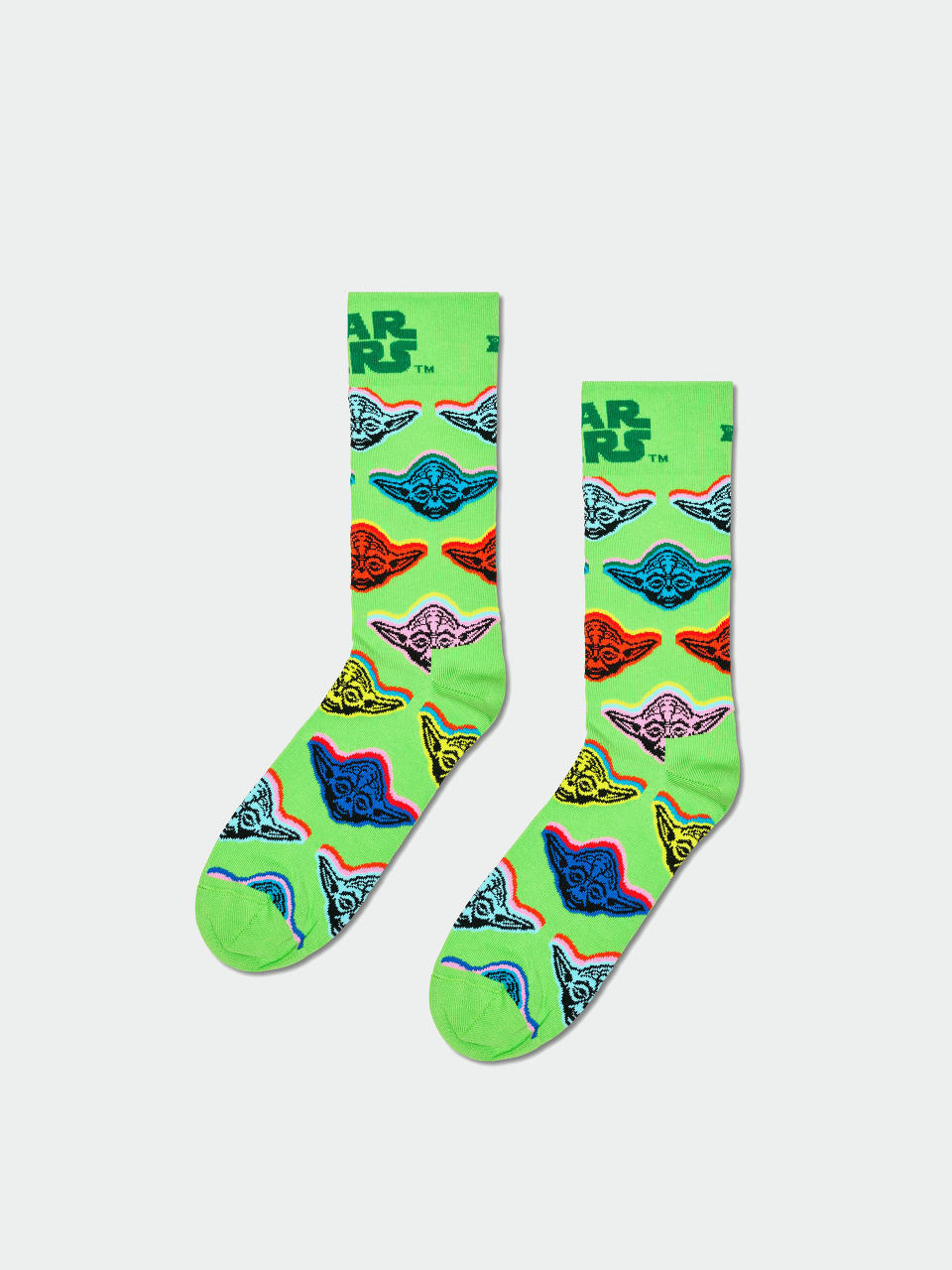  Шкарпетки Happy Socks Star Wars Yoda (light green)