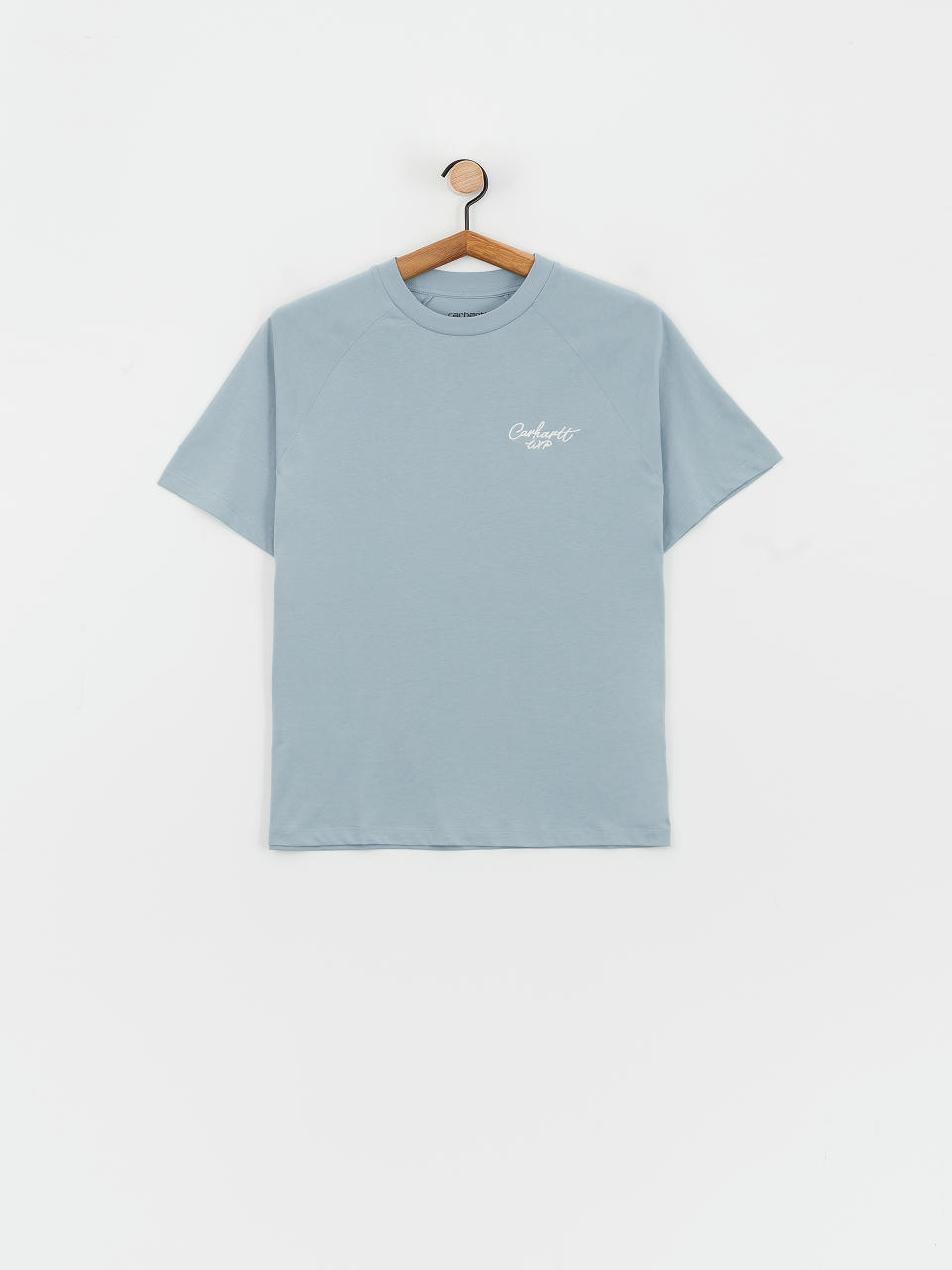 Футболка Carhartt WIP Signature Wmn (dusty ice/white)