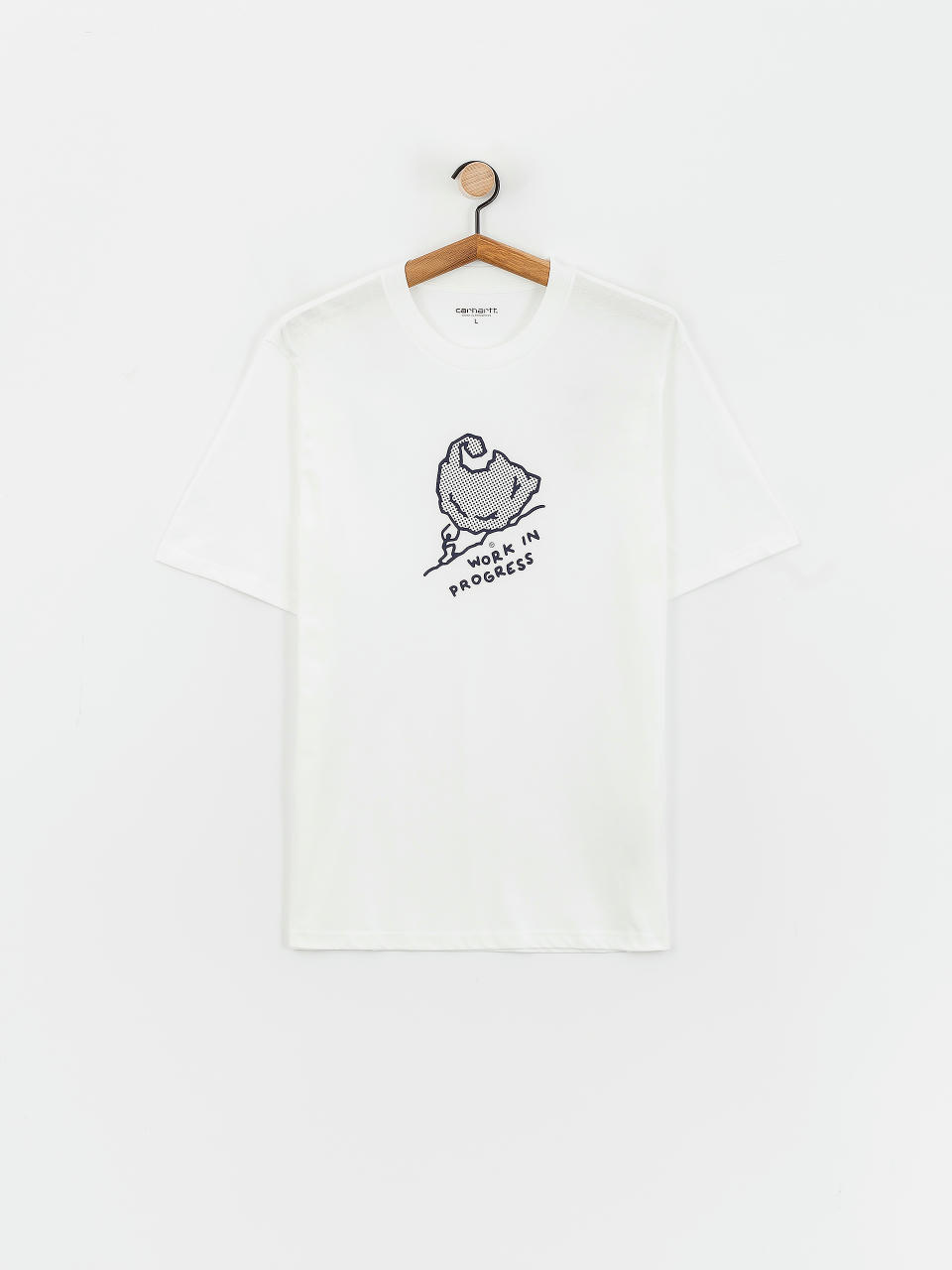 Футболка Carhartt WIP Move On Up (white/black)