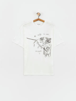 Футболка Carhartt WIP Pepe Be Nice (white/black)