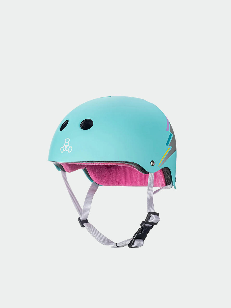 Шолом Triple Eight The Certified Sweatsaver Helmet (teal hologram)