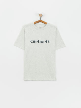 Футболка Carhartt WIP Script (ash heather/duck blue)