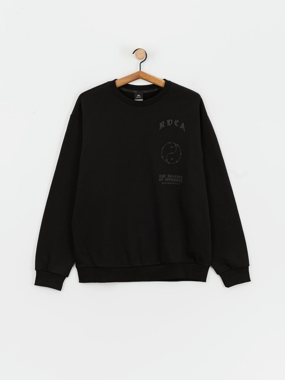 Світшот RVCA Va Barb Crew (black)