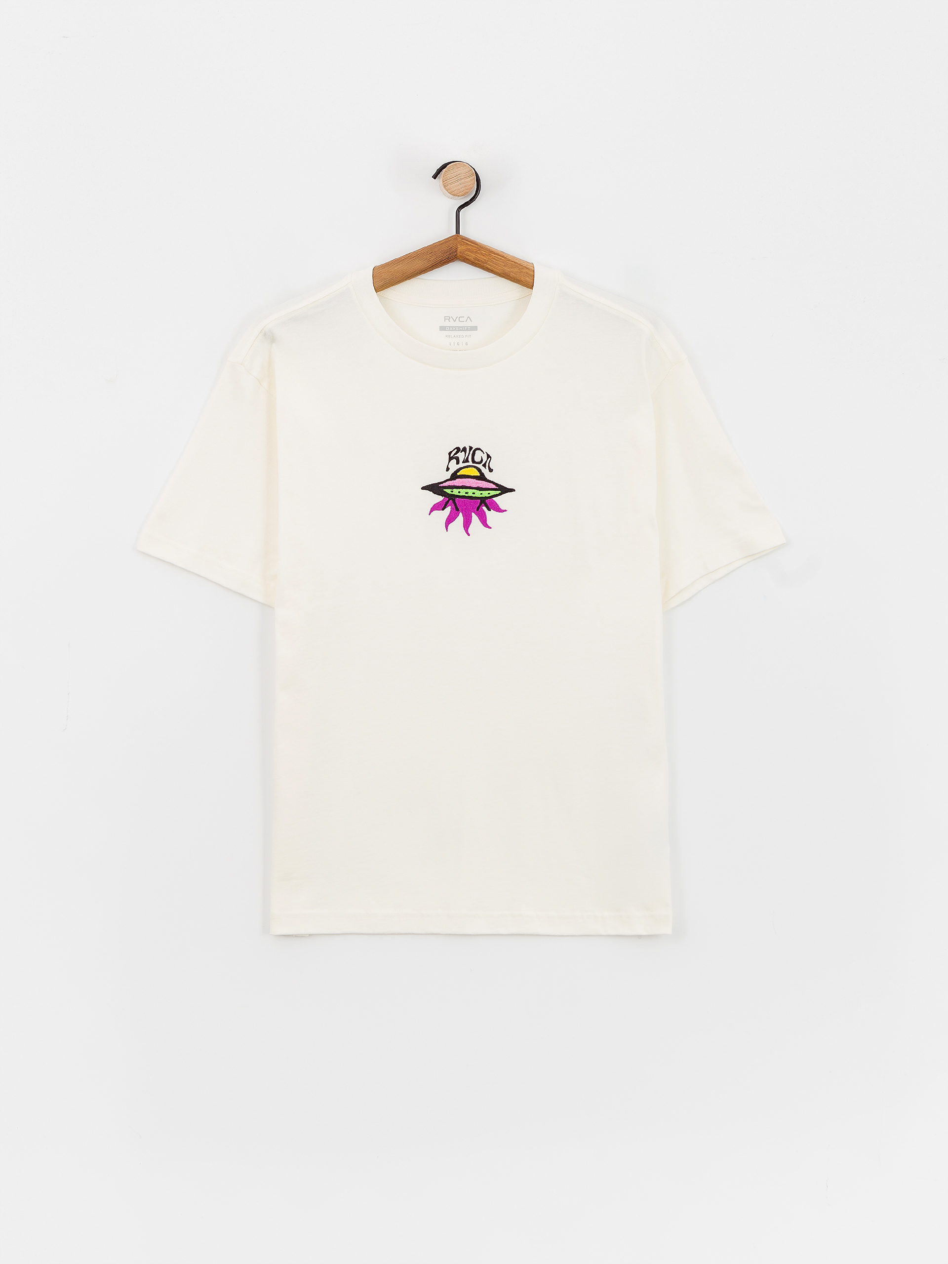 Футболка RVCA Ufo (antique white)