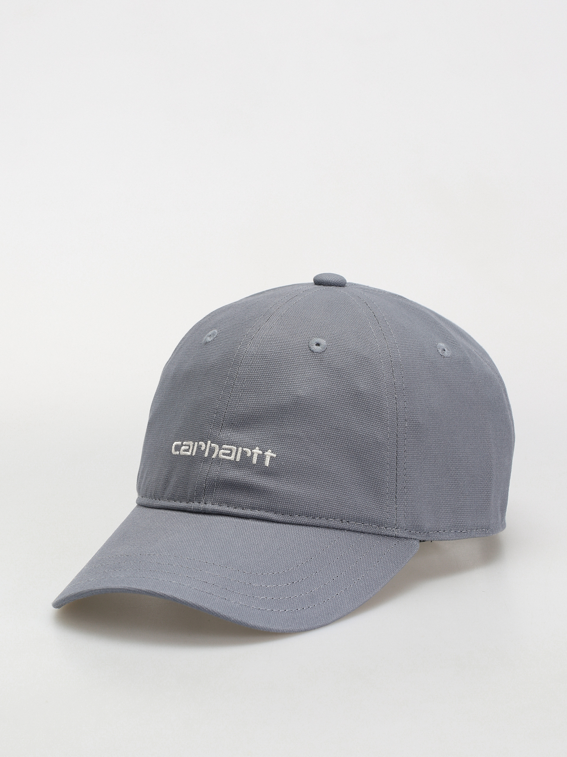 Кепка Carhartt WIP Canvas Script (dove grey/wax)