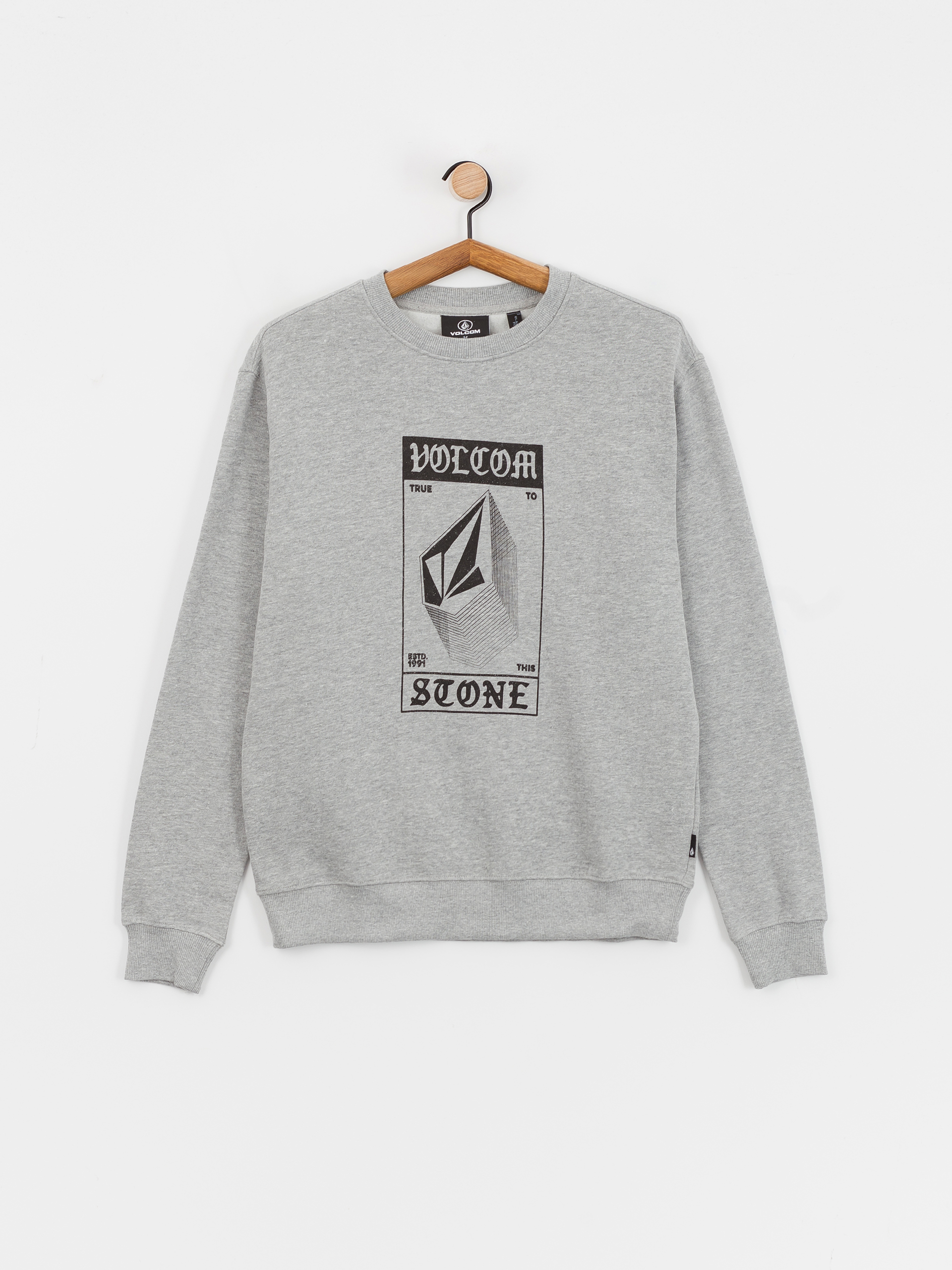 Світшот Volcom Watanite Crew (heather grey)